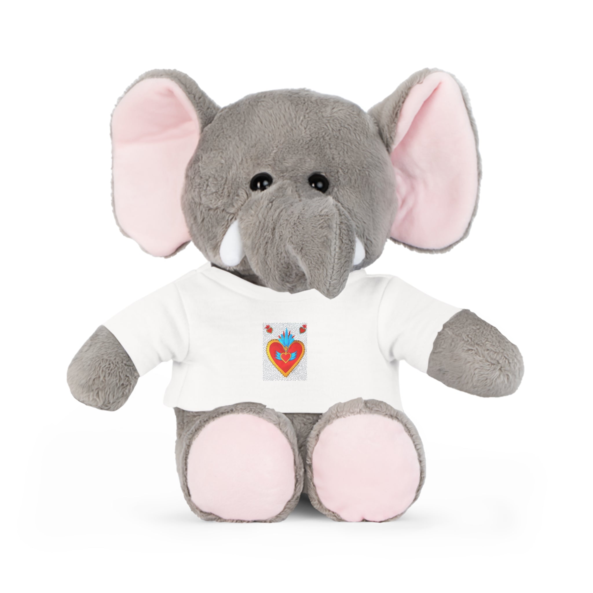 Corazón de Hojalata — Folk Art Plush Bear | Alma Ligera