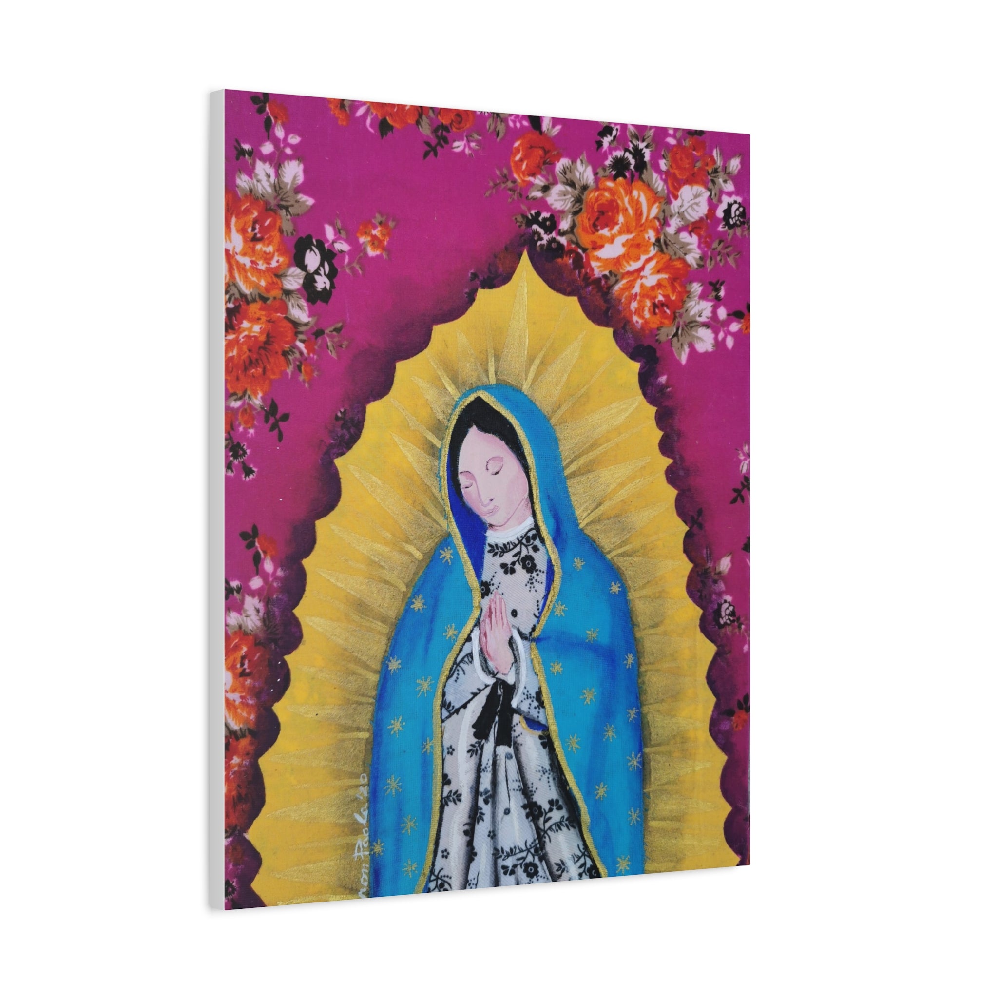 Our Lady of Guadalupe Matte Stretched Canvas Wall Art