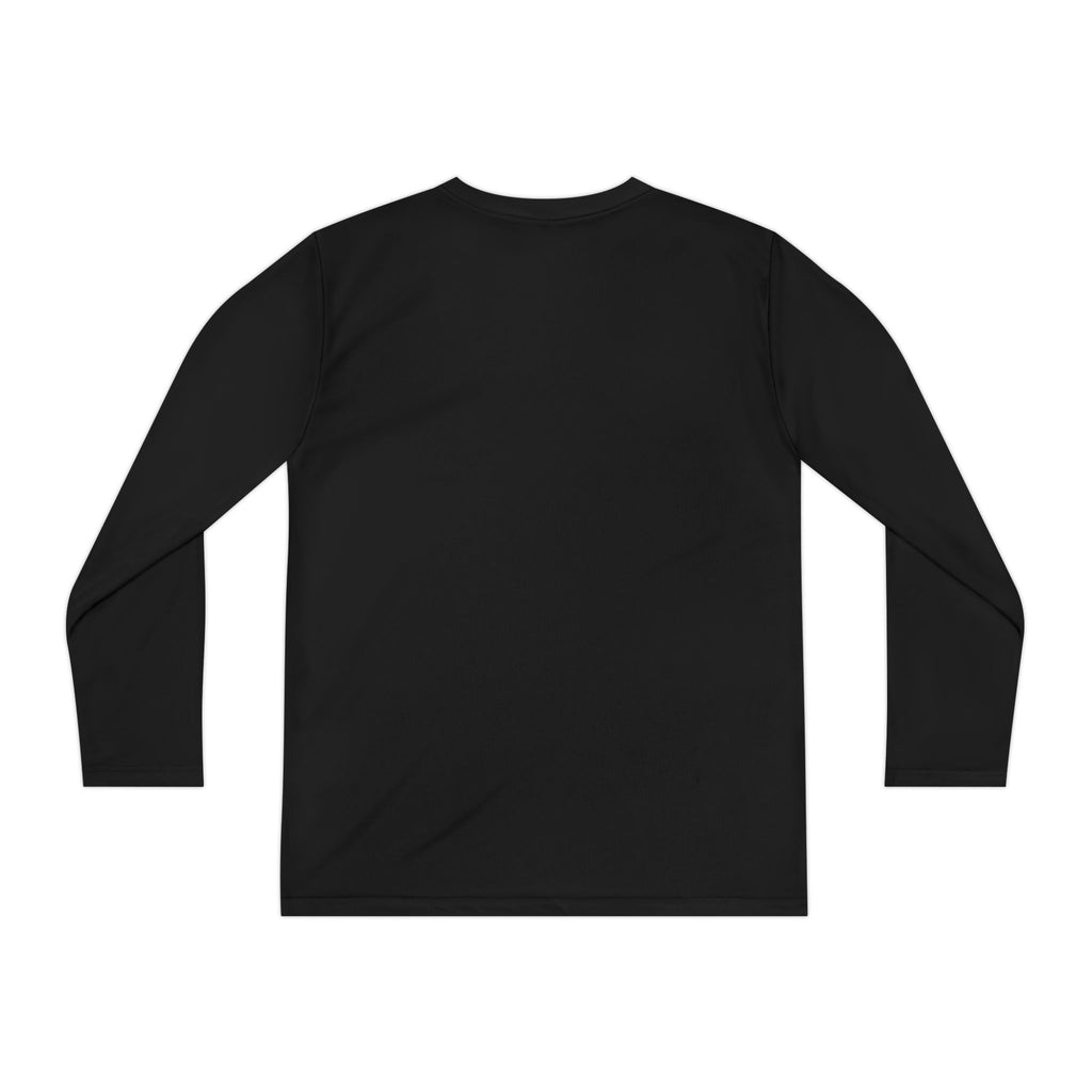 Youth Long Sleeve Tee — Vibrant Sacred Heart Graphic