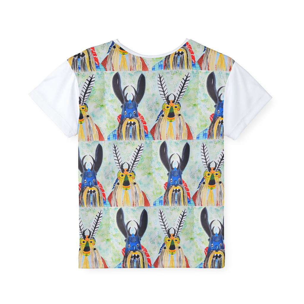 Kids Jersey — Colorful Tribal Mask All-Over Print