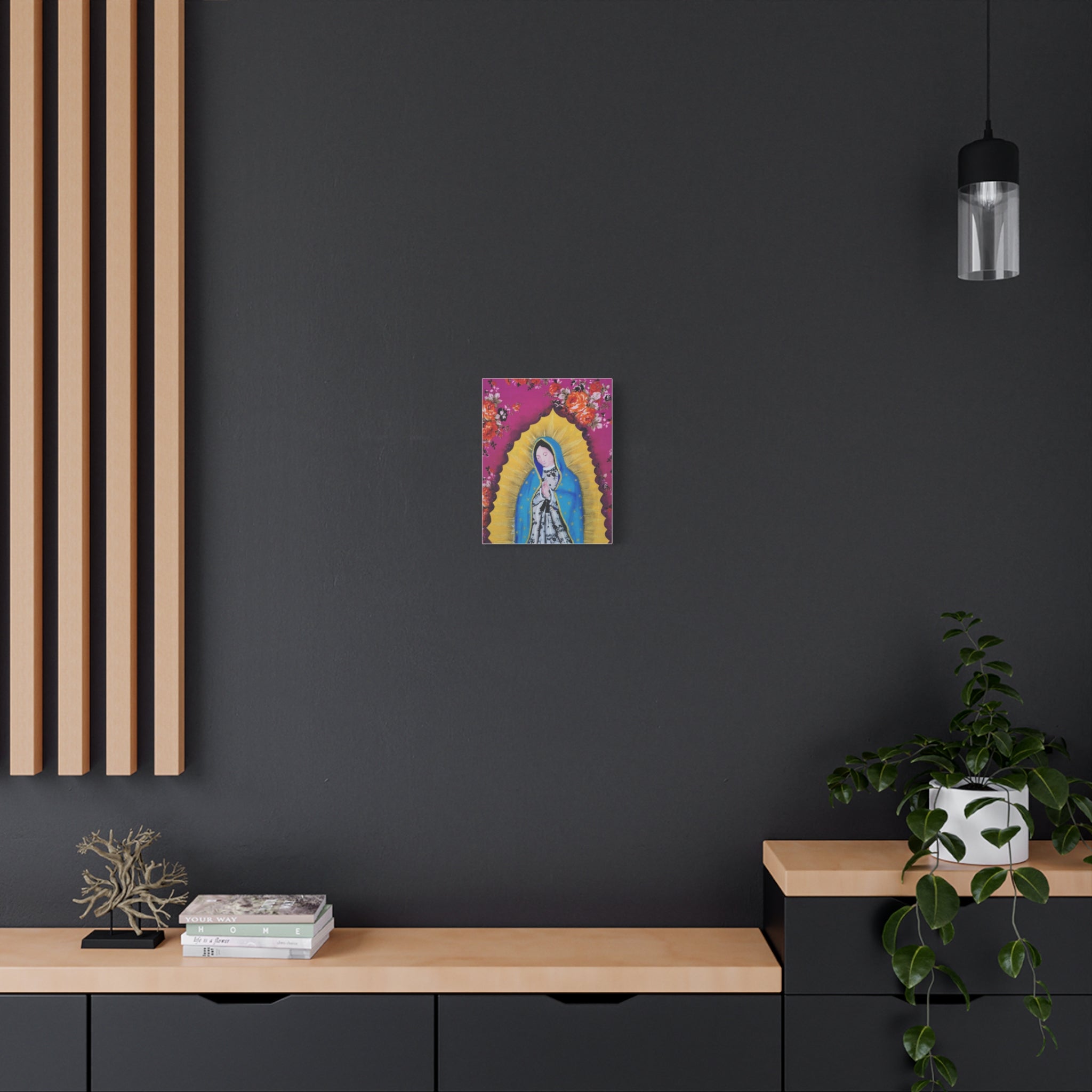 Our Lady of Guadalupe Matte Stretched Canvas Wall Art