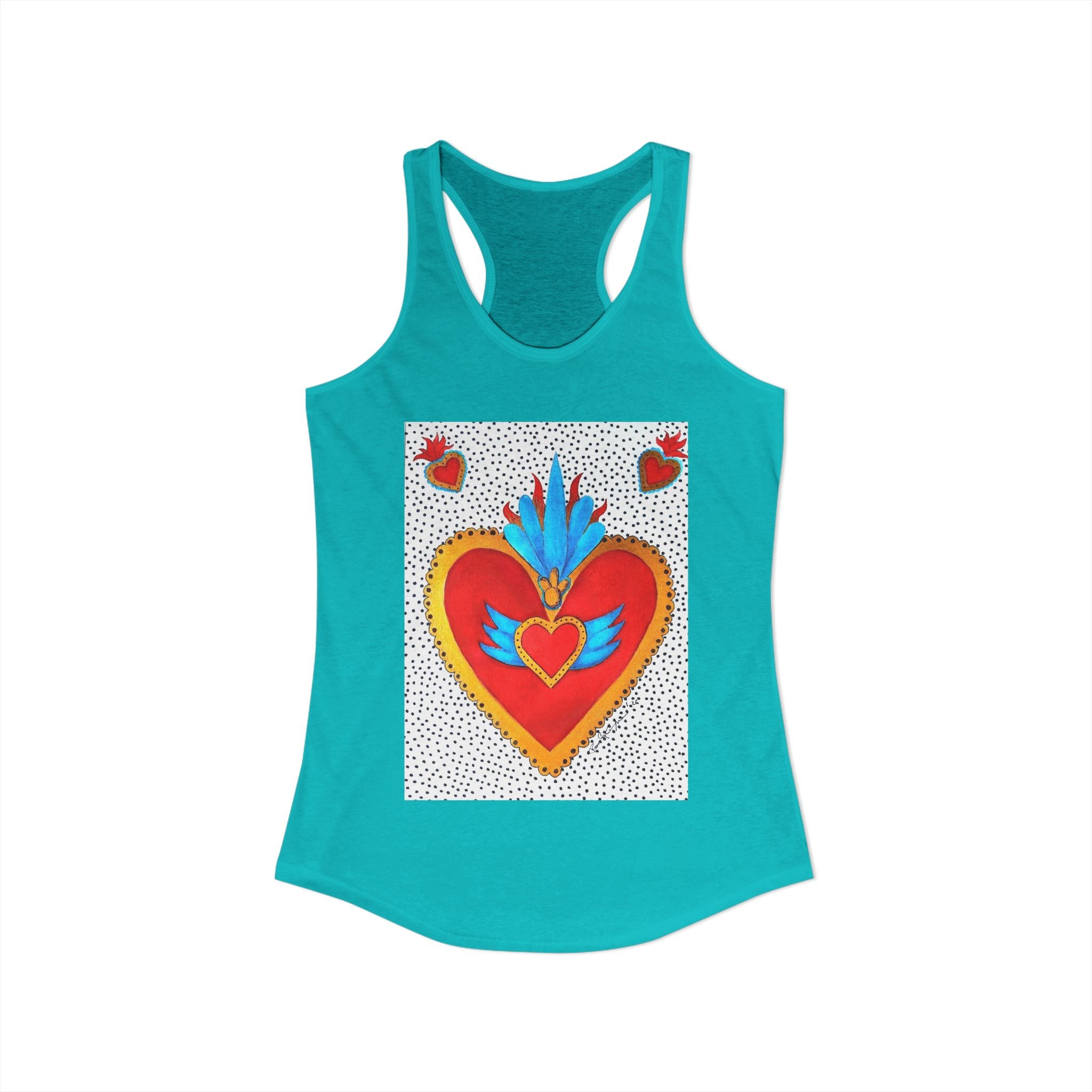 Corazón de Hojalata — Women's Racerback Tank | Alma Ligera