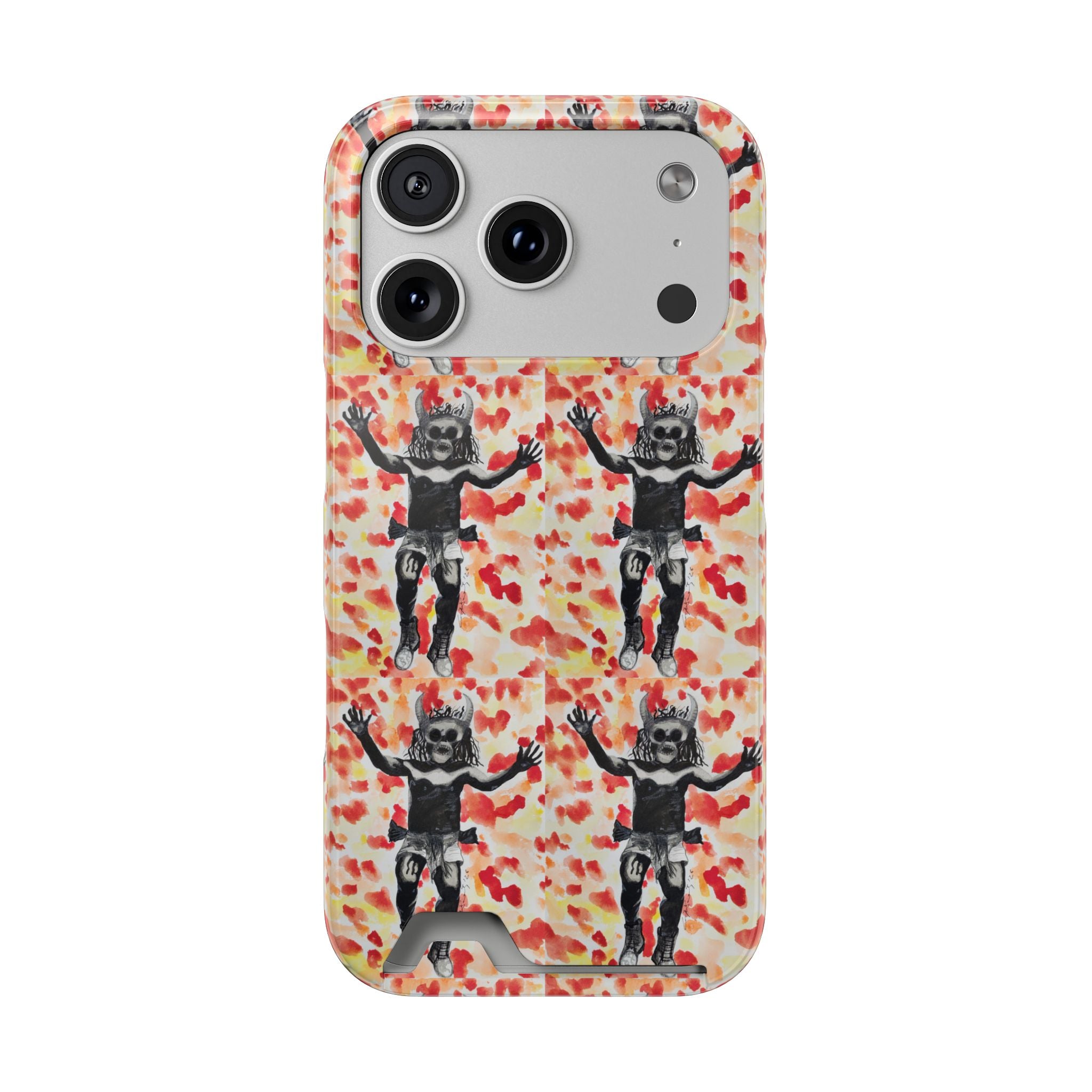 Diablo de Tilcajete — Phone Case with Card Holder | Alma Ligera