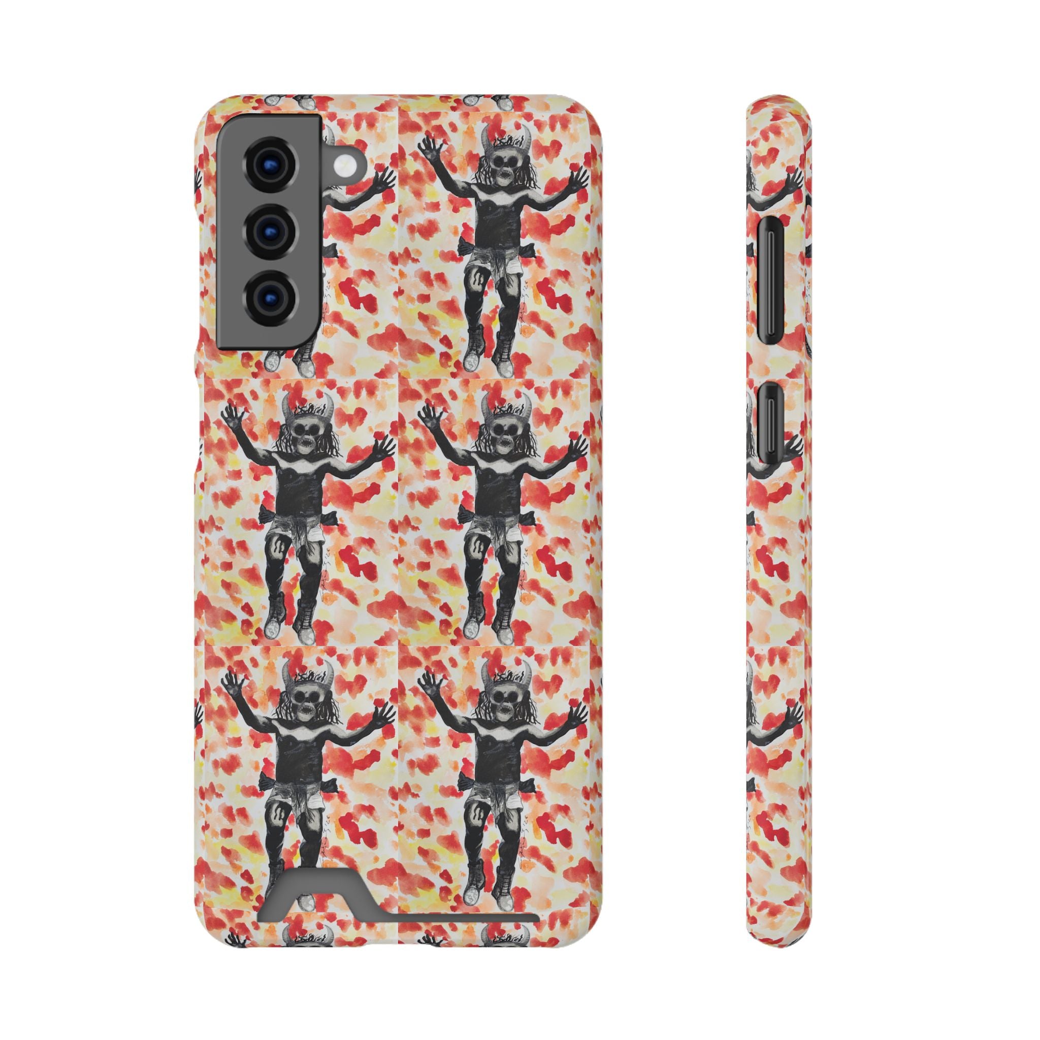 Diablo de Tilcajete — Phone Case with Card Holder | Alma Ligera