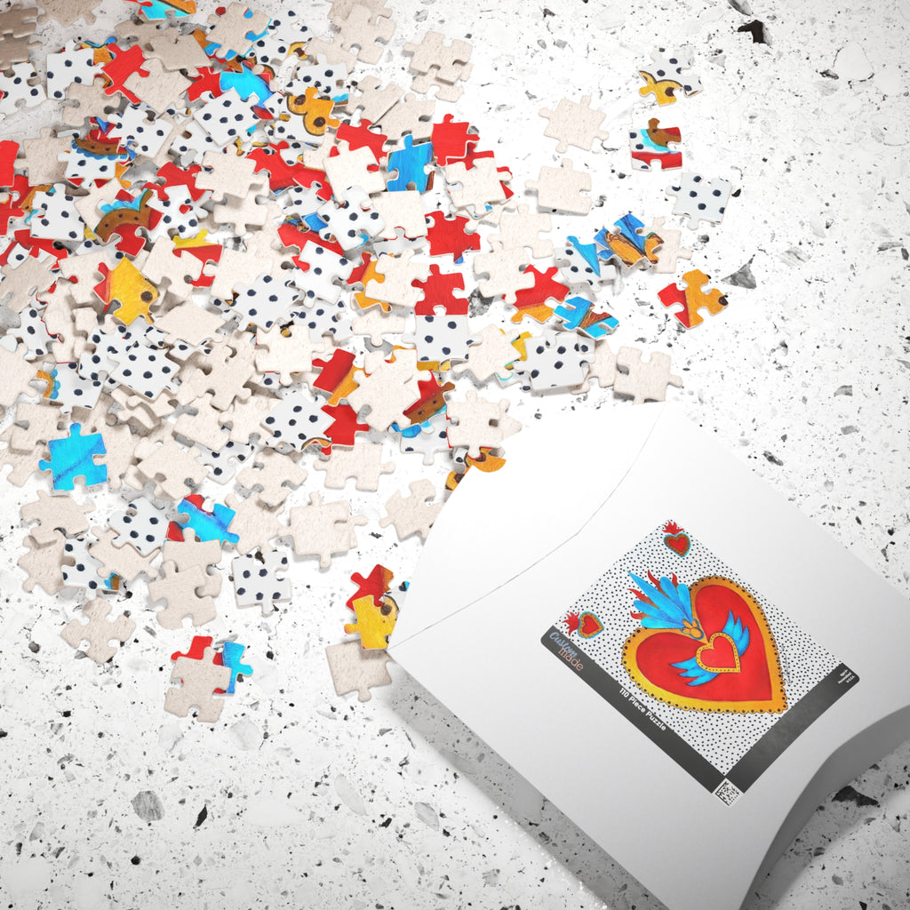 Corazón de Hojalata — Art Puzzle | Alma Ligera