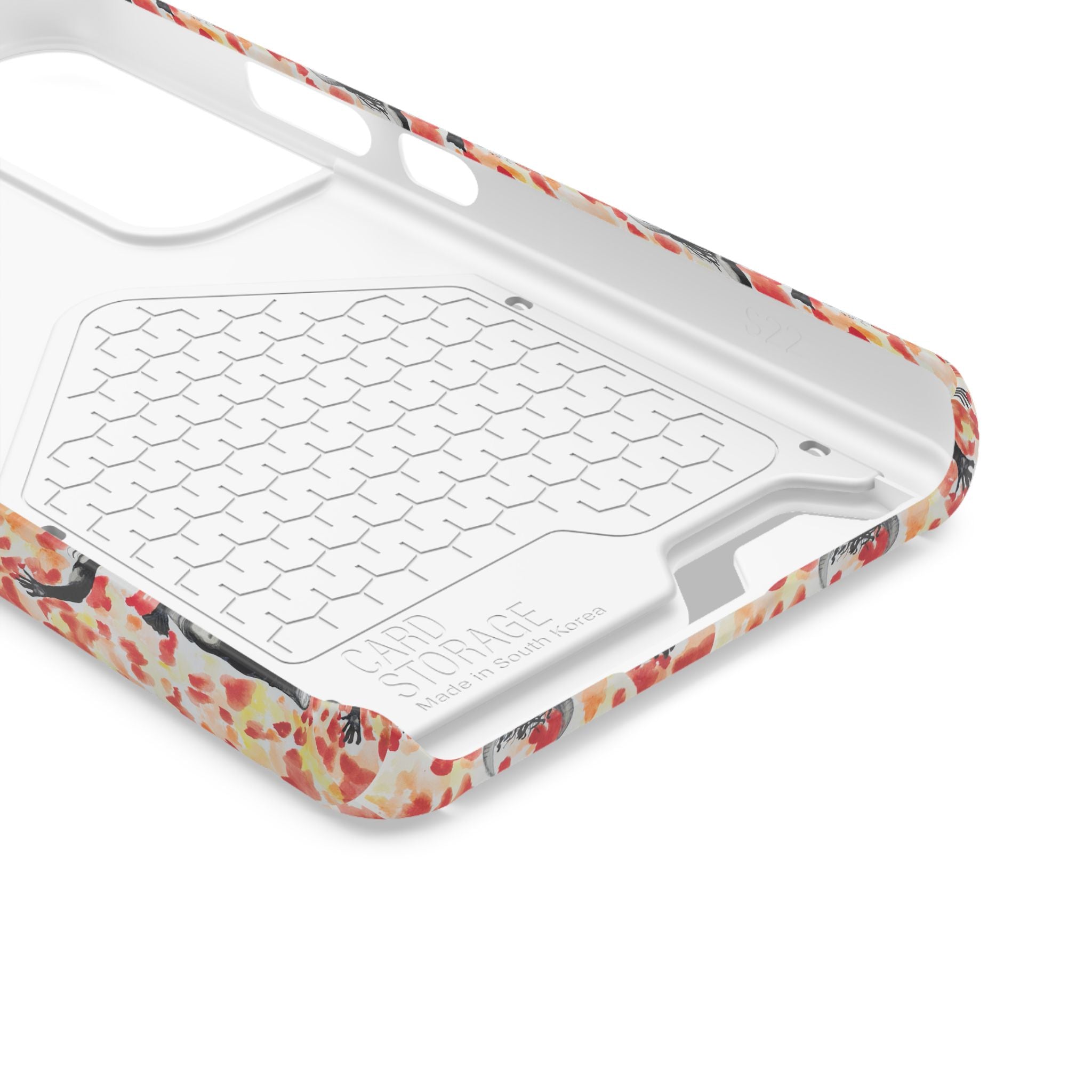 Phone Case — Mexican Devil Pattern with Card Holder