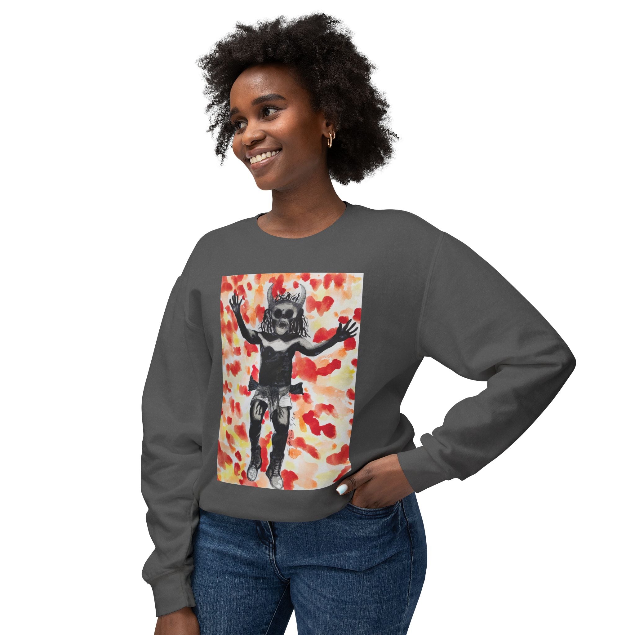 Diablo de Tilcajete — Crewneck Sweatshirt | Alma Ligera