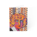 Abstract Pop Portrait Greeting Card — Vibrant Art Note Cards (1/10/30/50 pcs)