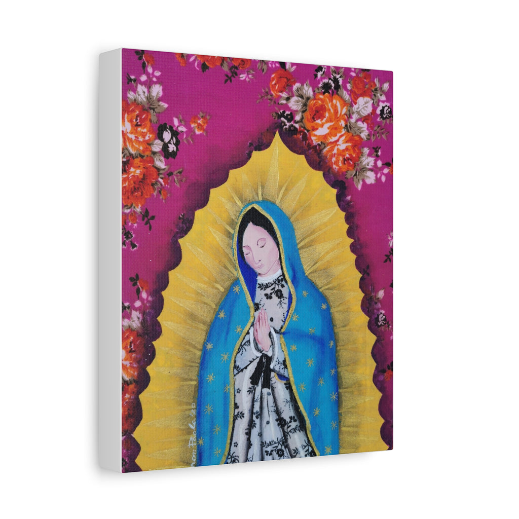 Our Lady of Guadalupe Matte Stretched Canvas Wall Art