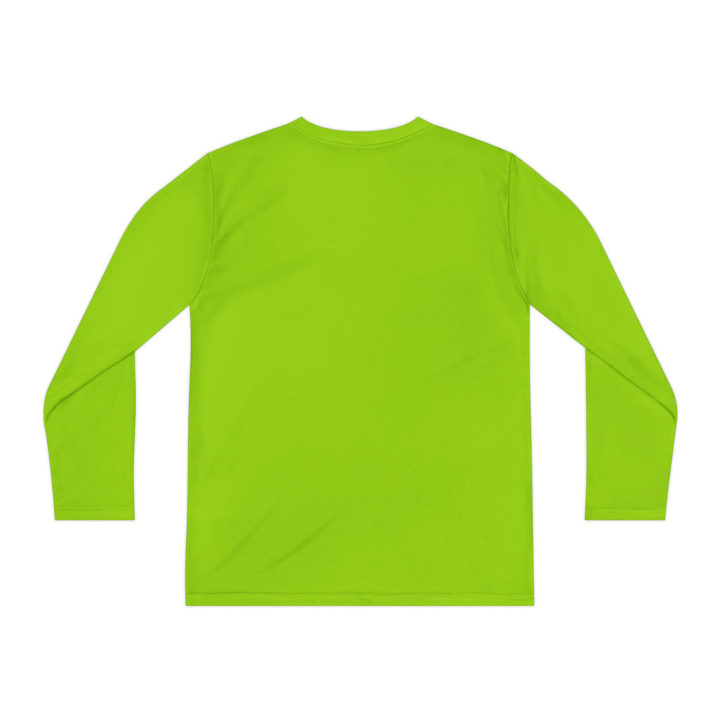 Youth Long Sleeve Tee — Vibrant Sacred Heart Graphic