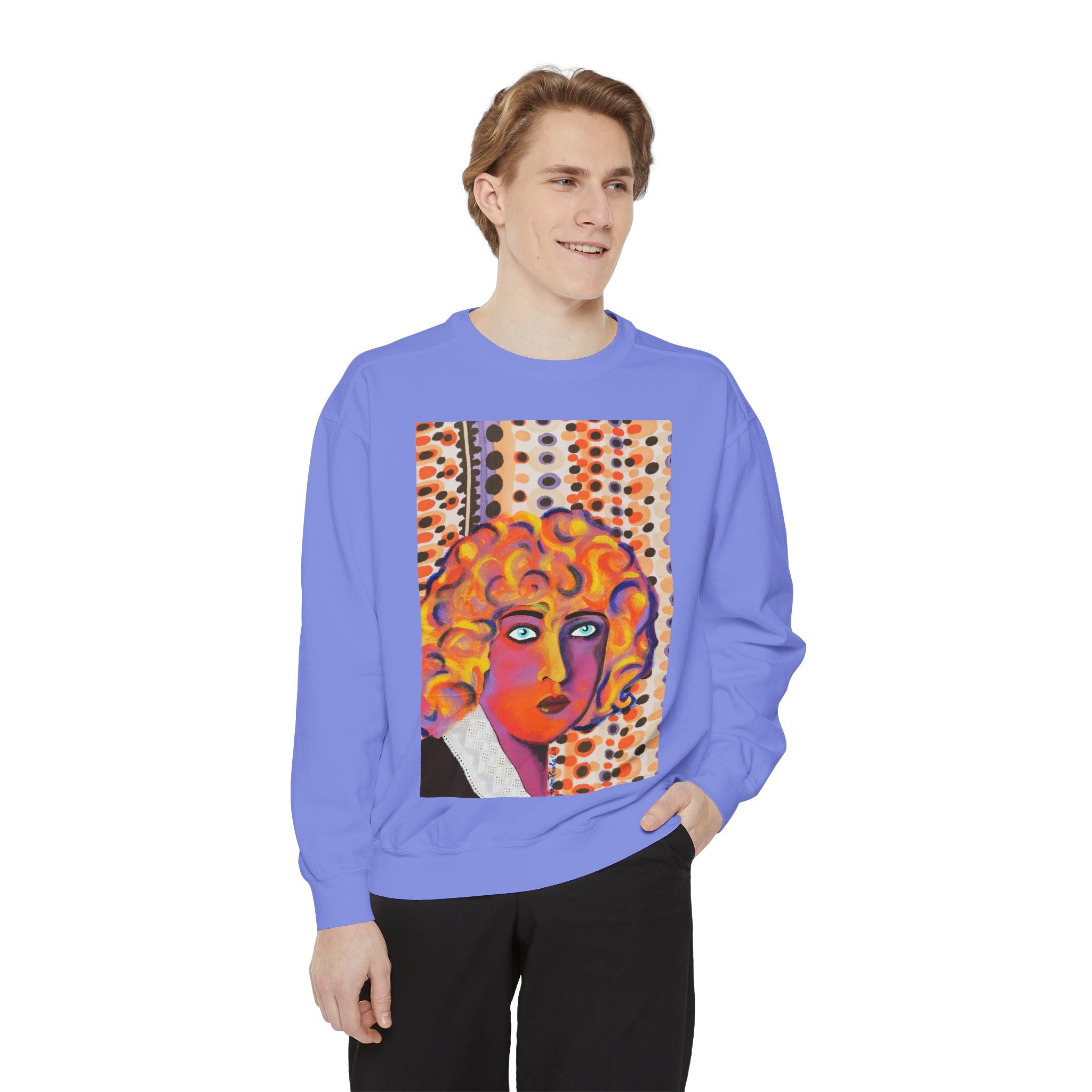 Nahui Olin — Portrait Crewneck Sweatshirt | Alma Ligera