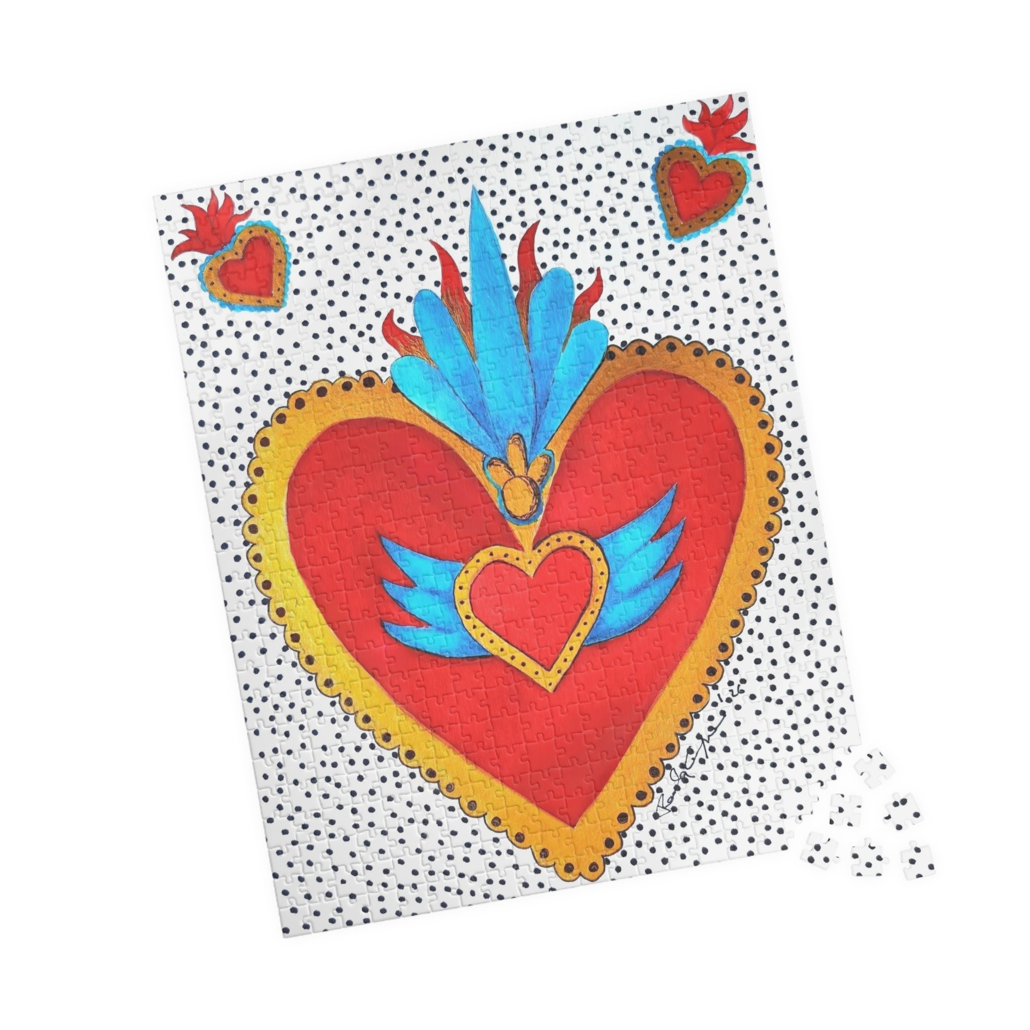 Corazón de Hojalata — Art Puzzle | Alma Ligera