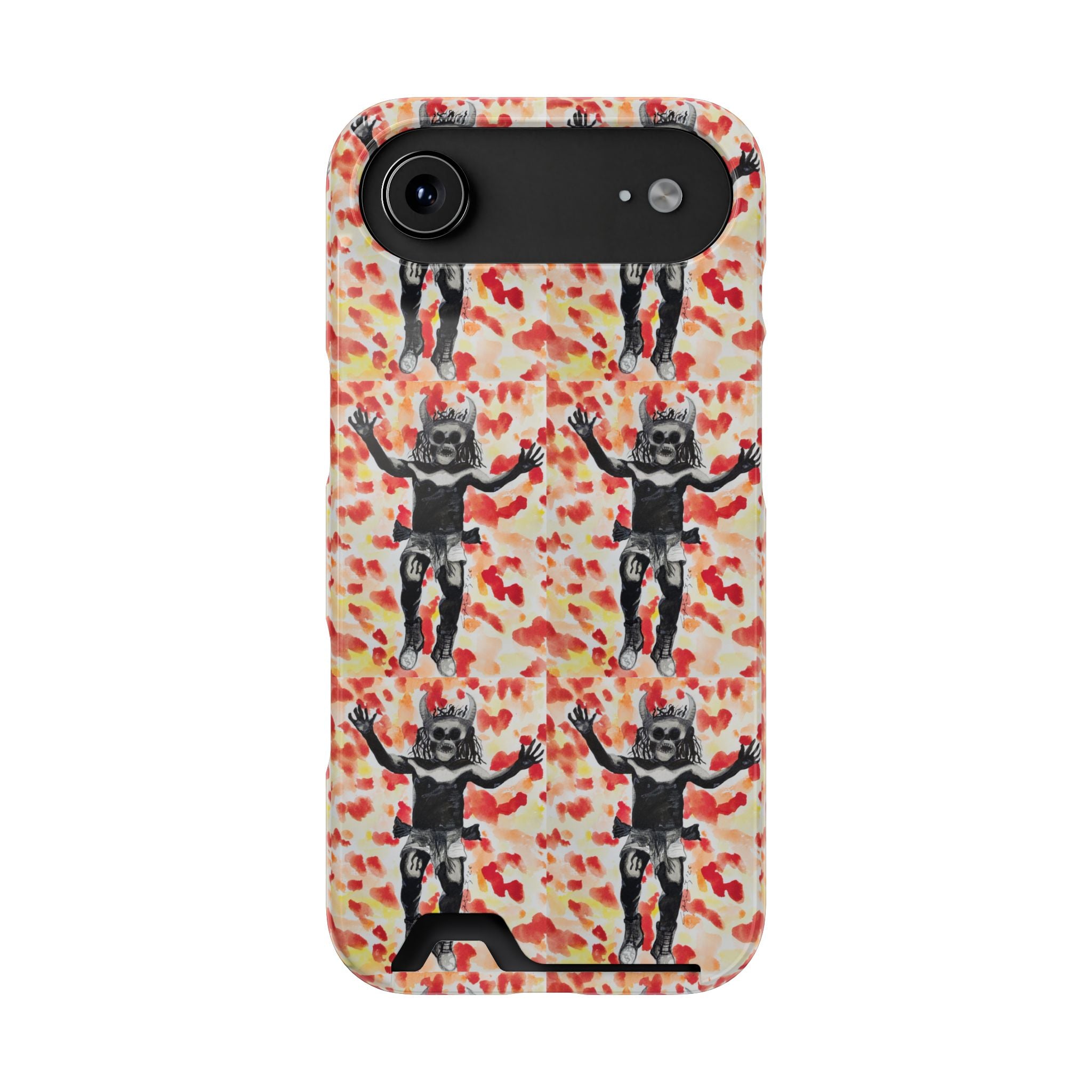Diablo de Tilcajete — Phone Case with Card Holder | Alma Ligera