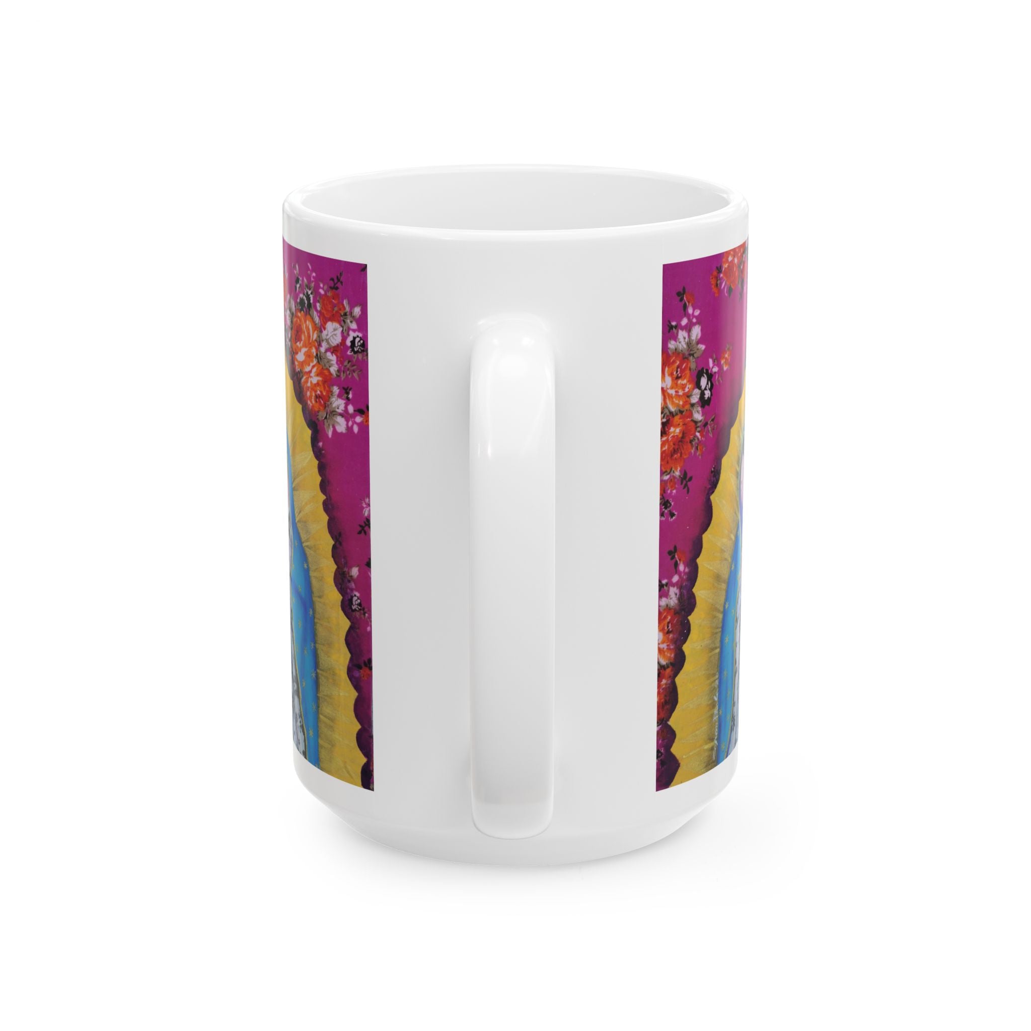 Our Lady of Guadalupe Ceramic Mug — Religious Catholic Faith Coffee Cup (11oz/15oz)