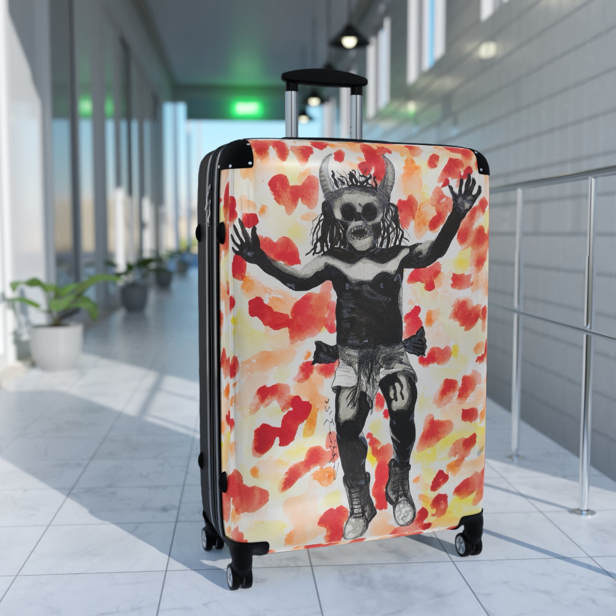 Diablo de Tilcajete — Carry-On Suitcase | Alma Ligera