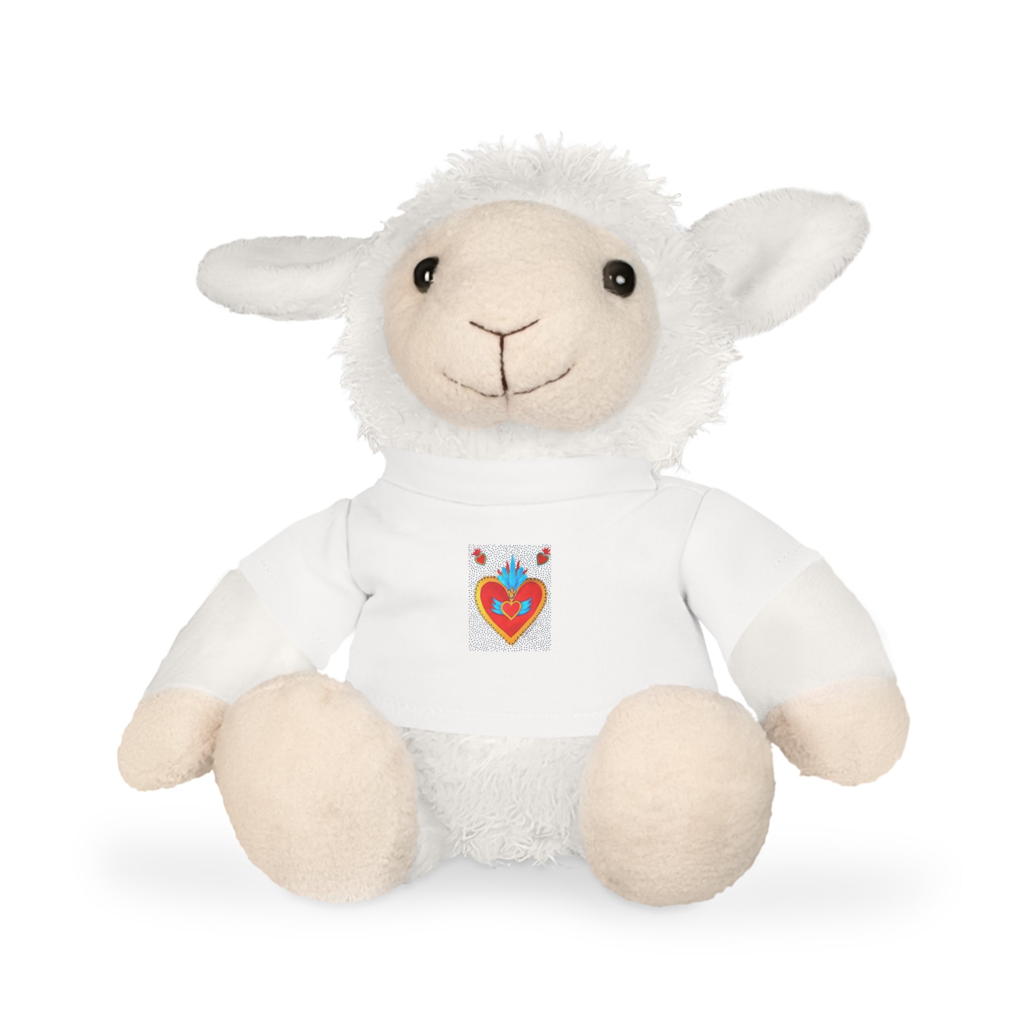 Corazón de Hojalata — Folk Art Plush Bear | Alma Ligera