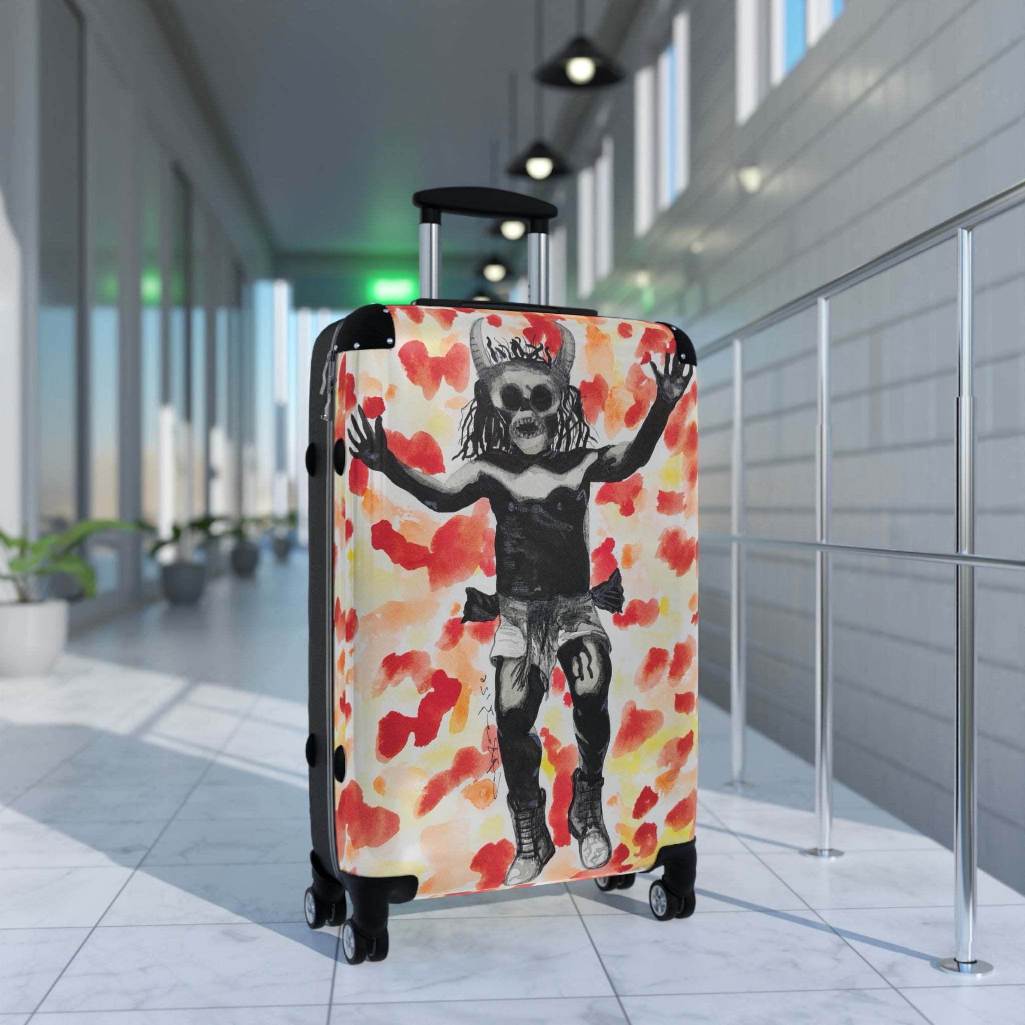 Diablo de Tilcajete — Carry-On Suitcase | Alma Ligera