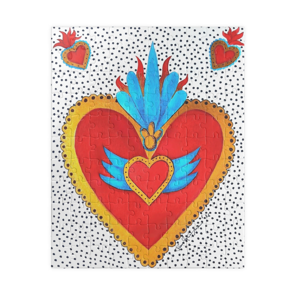 Corazón de Hojalata — Art Puzzle | Alma Ligera