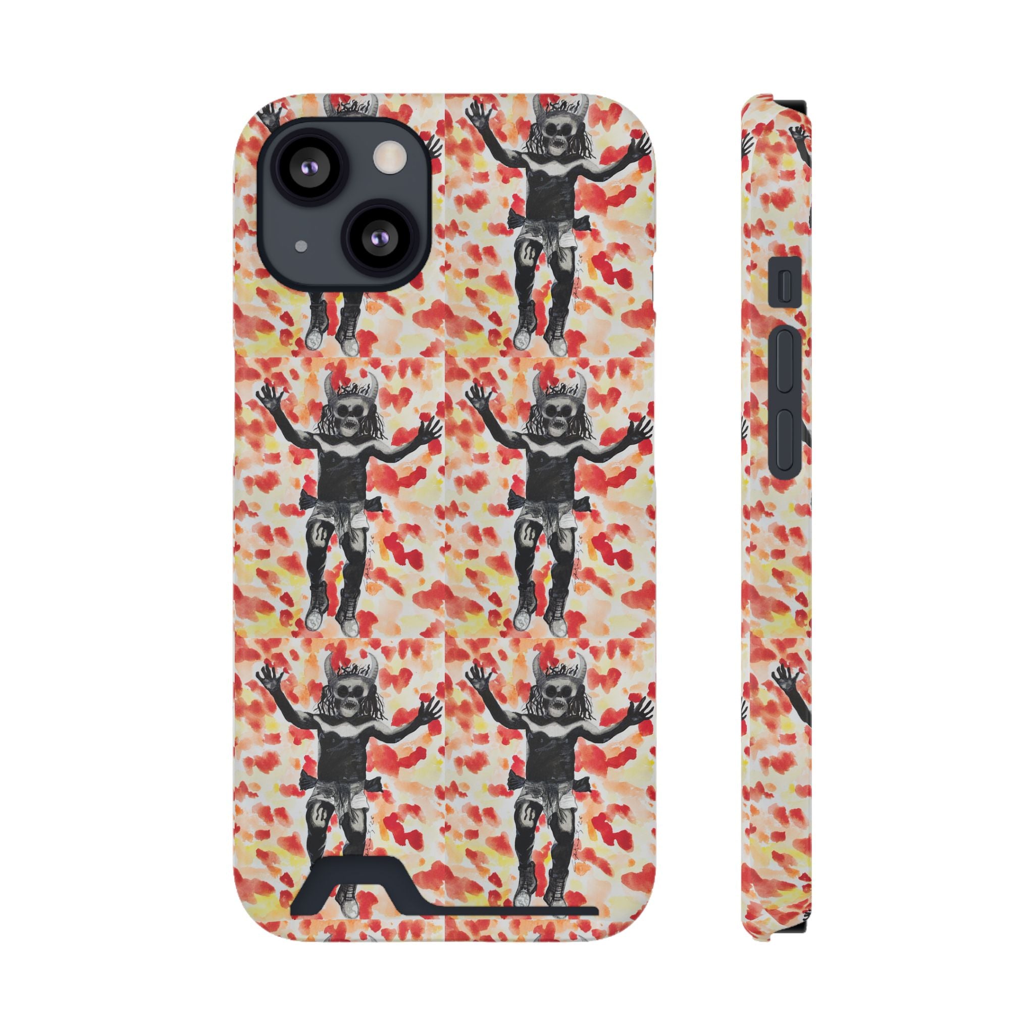 Diablo de Tilcajete — Phone Case with Card Holder | Alma Ligera