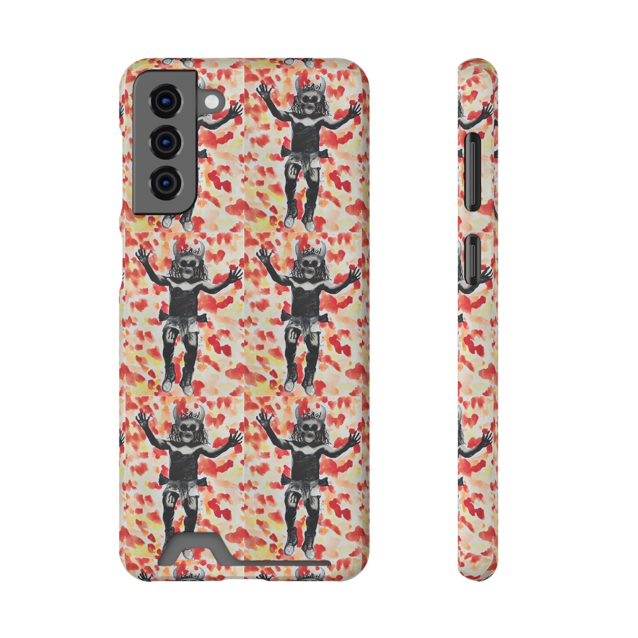 Diablo de Tilcajete — Phone Case with Card Holder | Alma Ligera