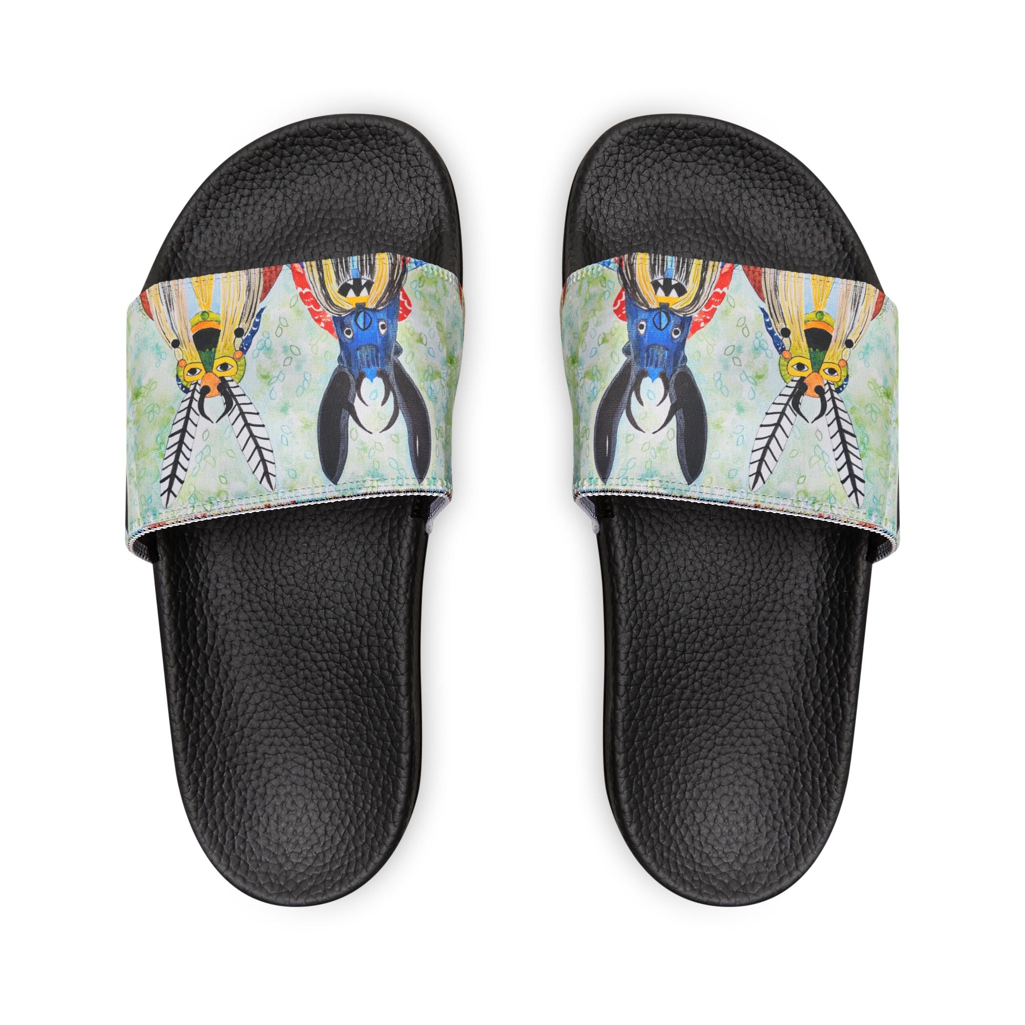 Diablos de Ixtlahuaca — Slide Sandals | Alma Ligera