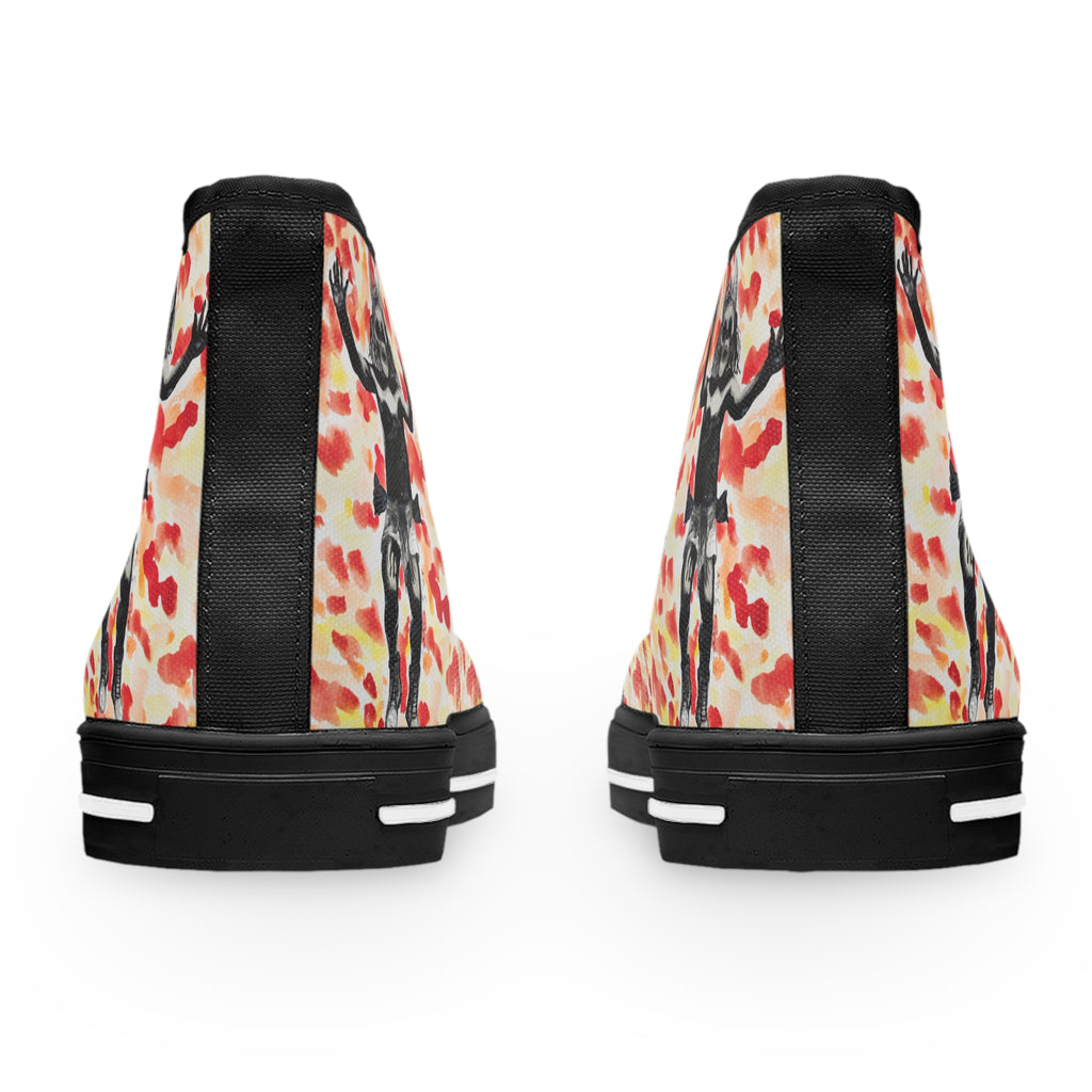 Diablo de Tilcajete — Women's High Top Sneakers | Alma Ligera