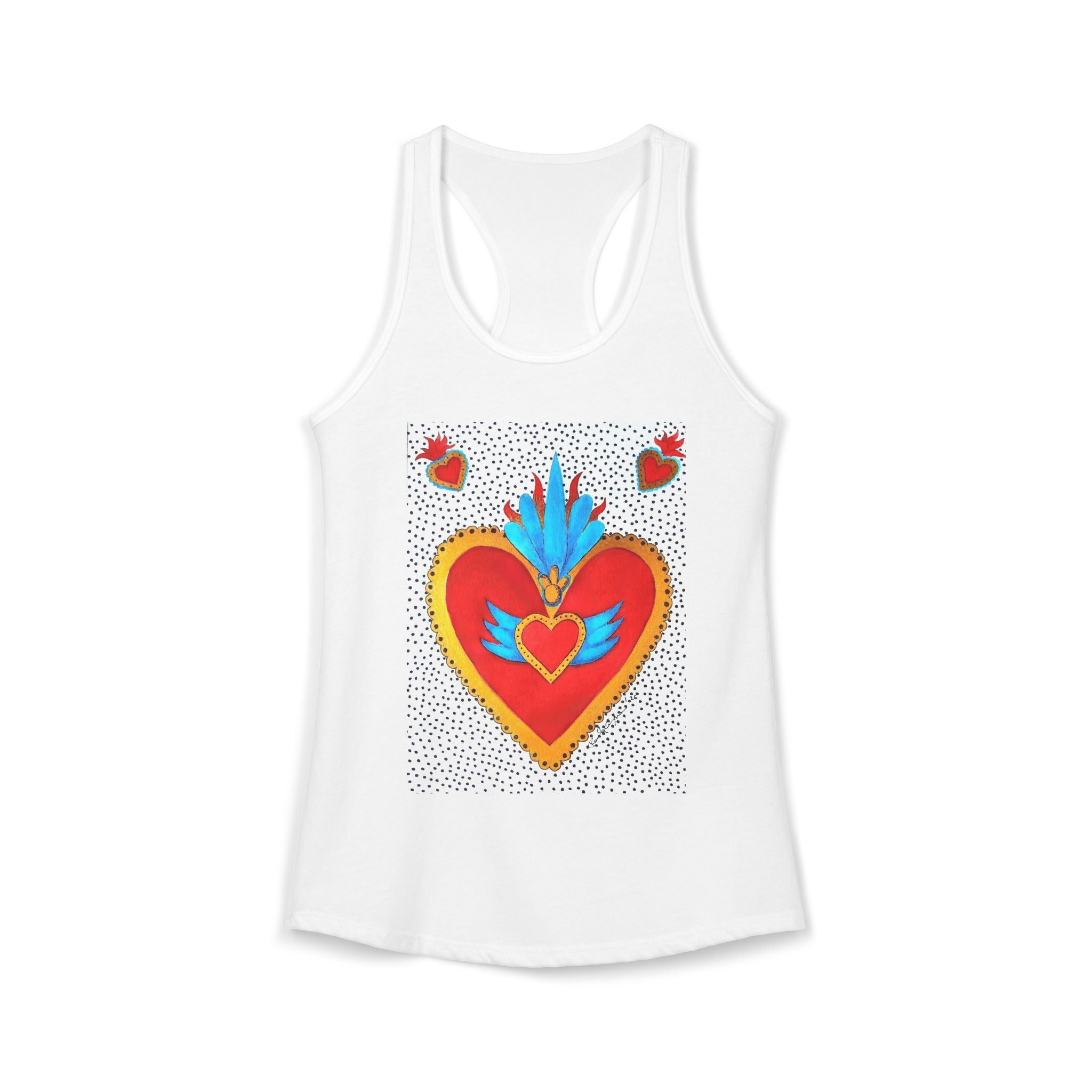 Corazón de Hojalata — Women's Racerback Tank | Alma Ligera