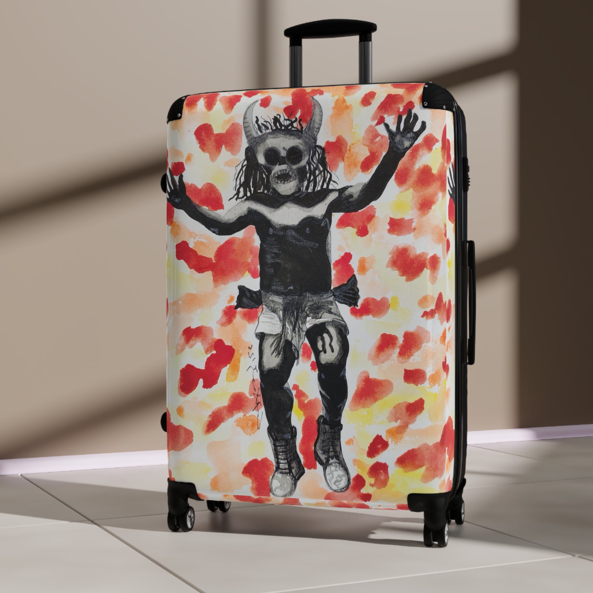 Diablo de Tilcajete — Carry-On Suitcase | Alma Ligera