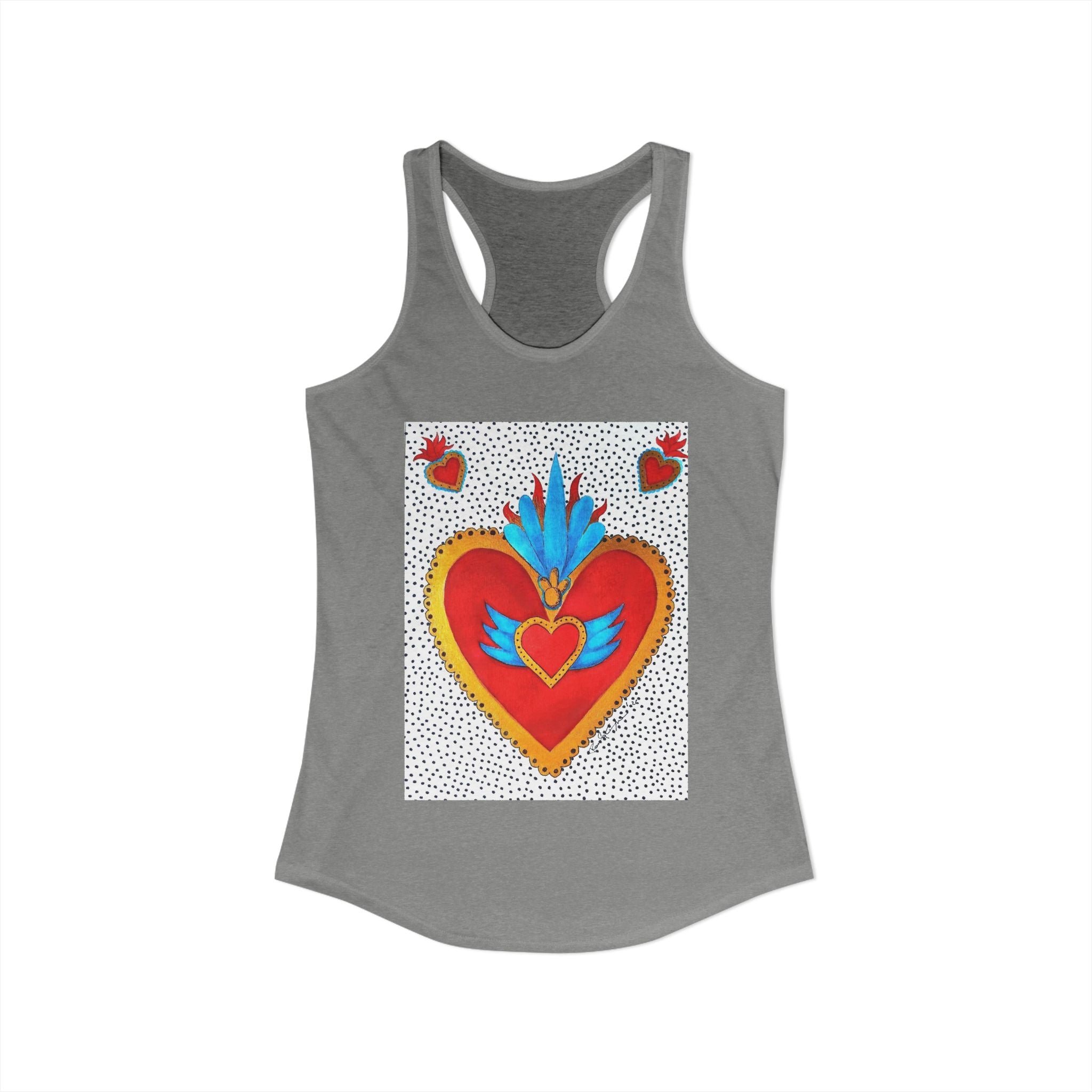 Corazón de Hojalata — Women's Racerback Tank | Alma Ligera