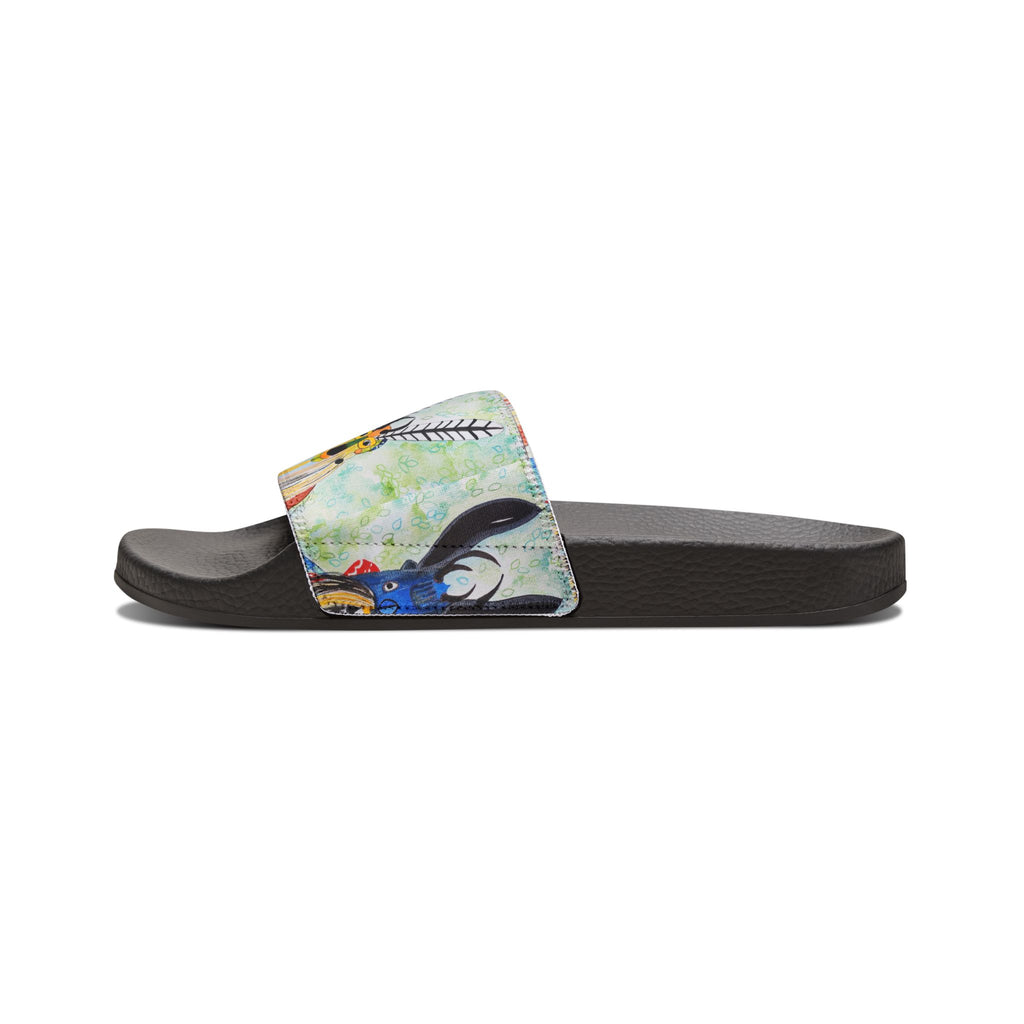 Diablos de Ixtlahuaca â€” Slide Sandals | Alma Ligera