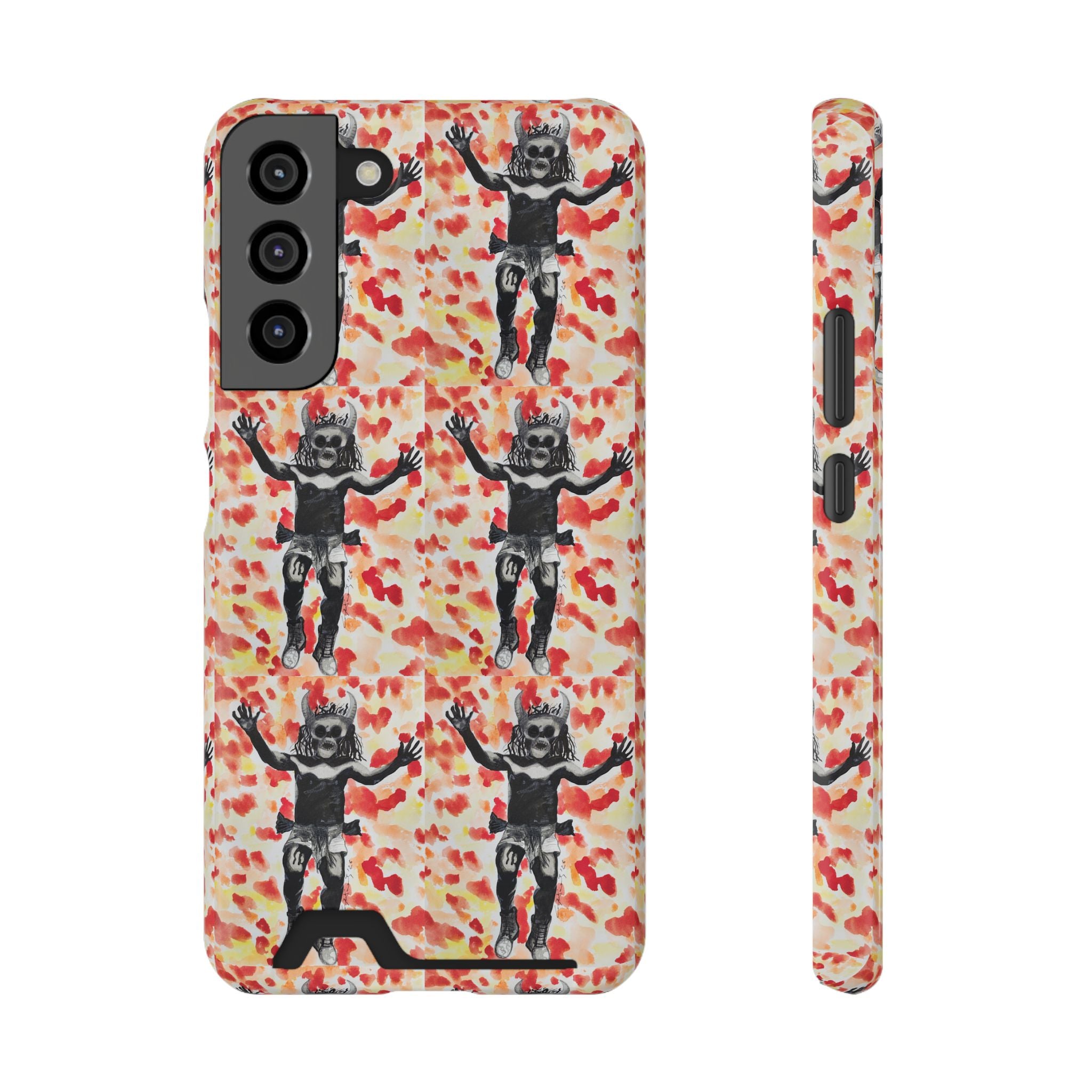Diablo de Tilcajete — Phone Case with Card Holder | Alma Ligera