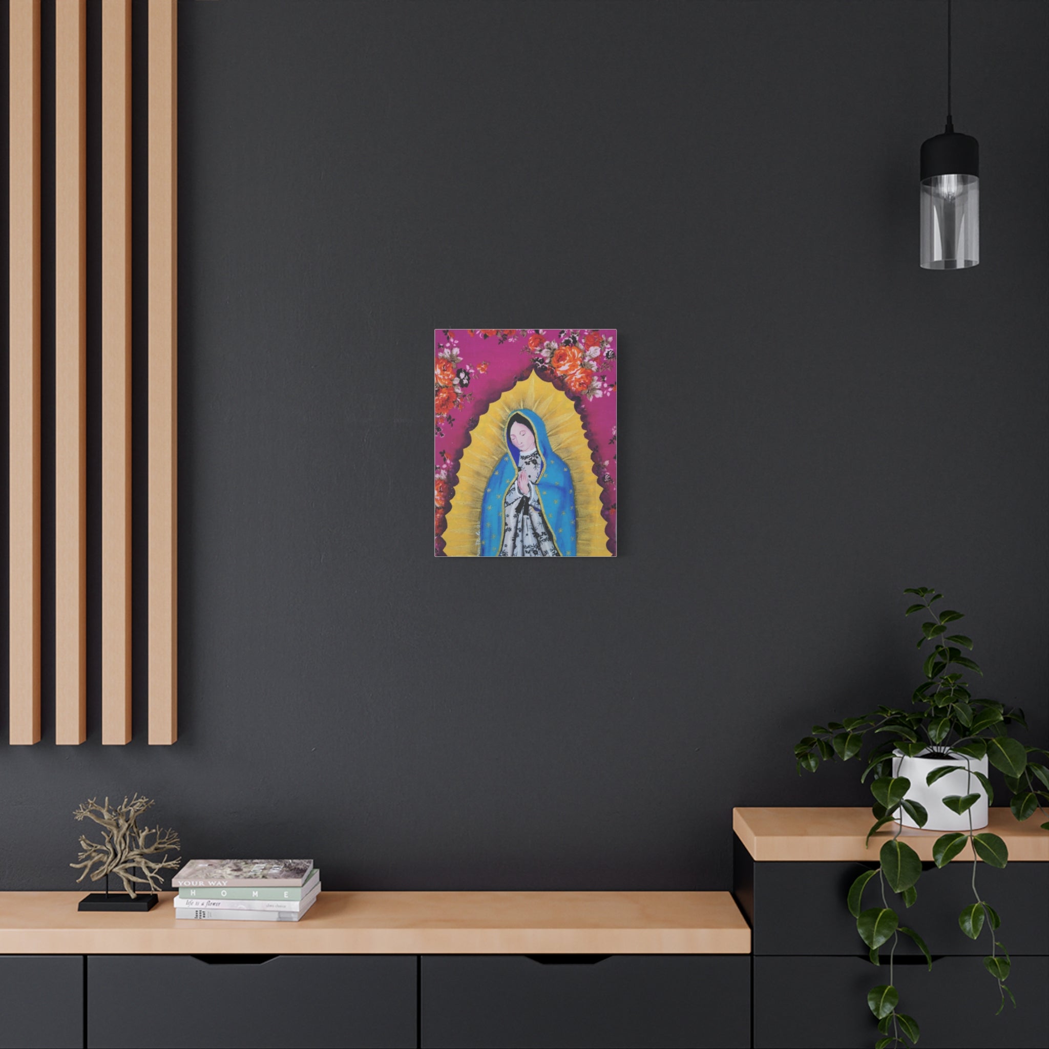 Our Lady of Guadalupe Matte Stretched Canvas Wall Art