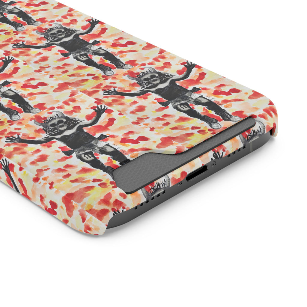 Diablo de Tilcajete — Phone Case with Card Holder | Alma Ligera
