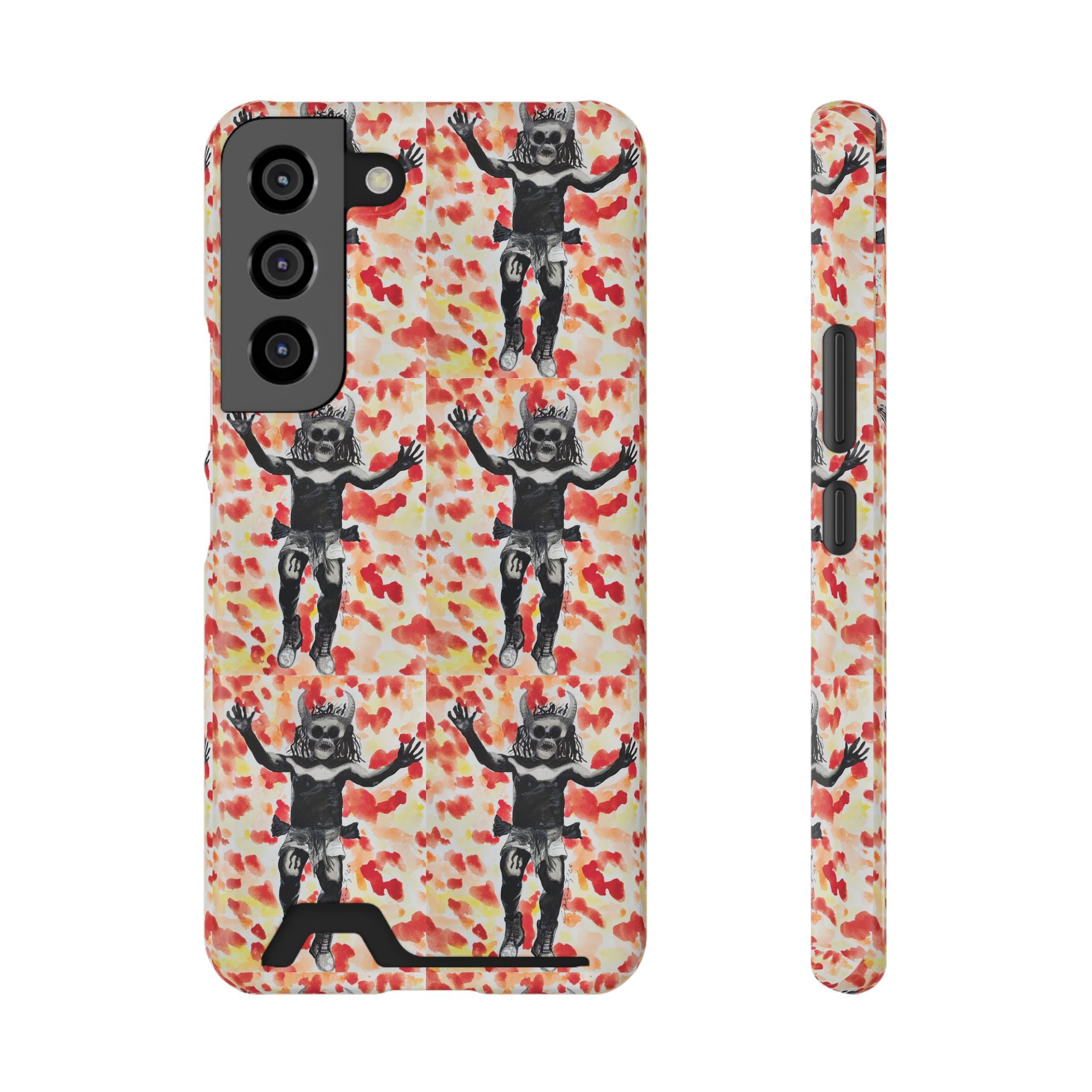 Diablo de Tilcajete — Phone Case with Card Holder | Alma Ligera