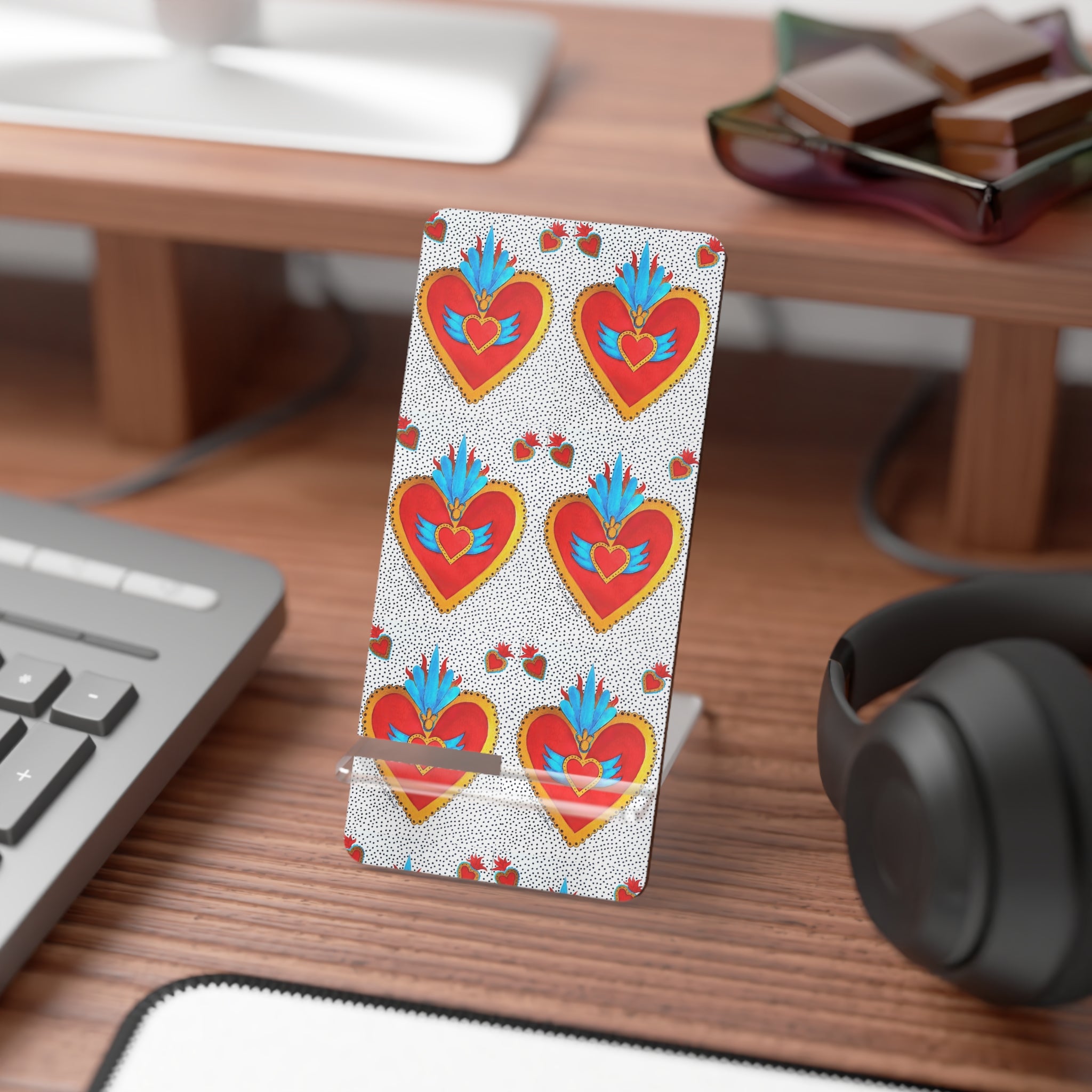 Corazón de Hojalata — Phone Stand | Alma Ligera