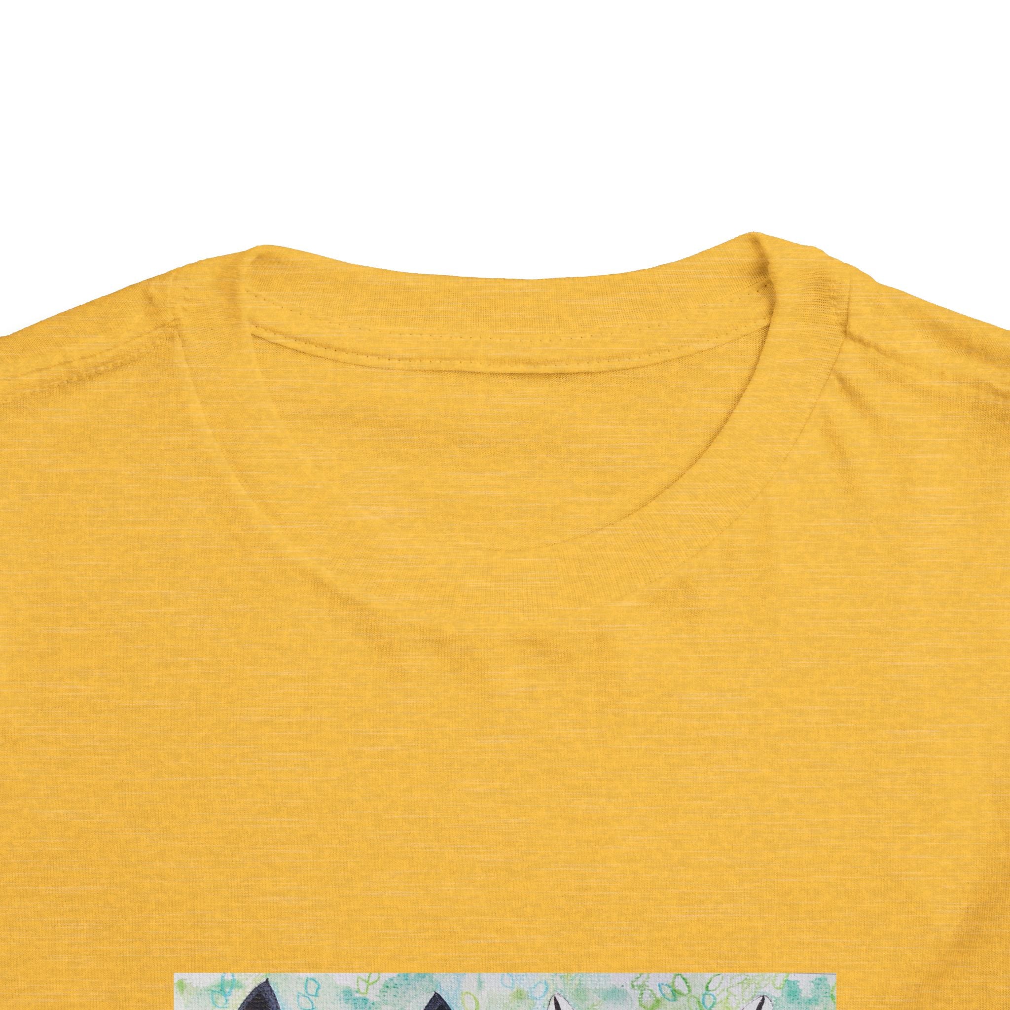 Toddler Tee — Colorful Folk Deer Illustration Kids Shirt