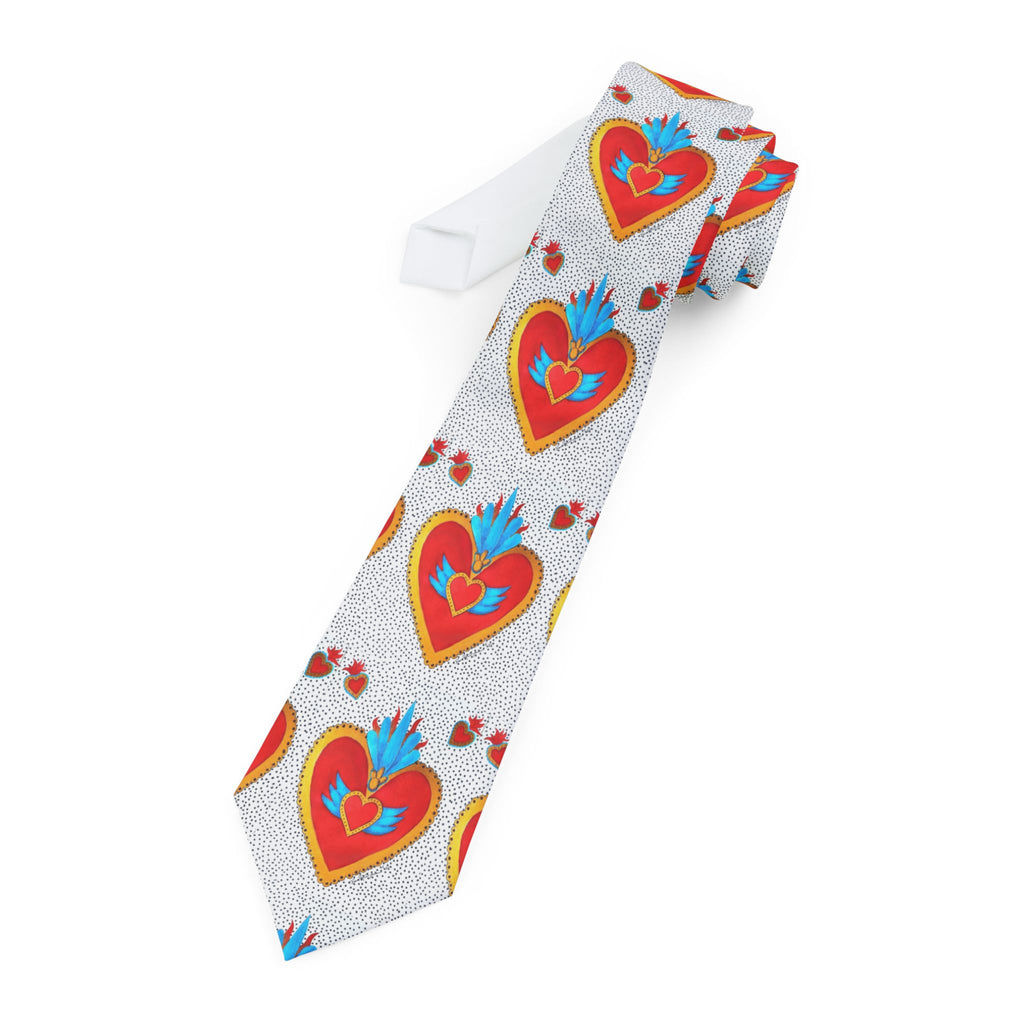 Corazón de Hojalata — Sacred Heart Necktie | Alma Ligera