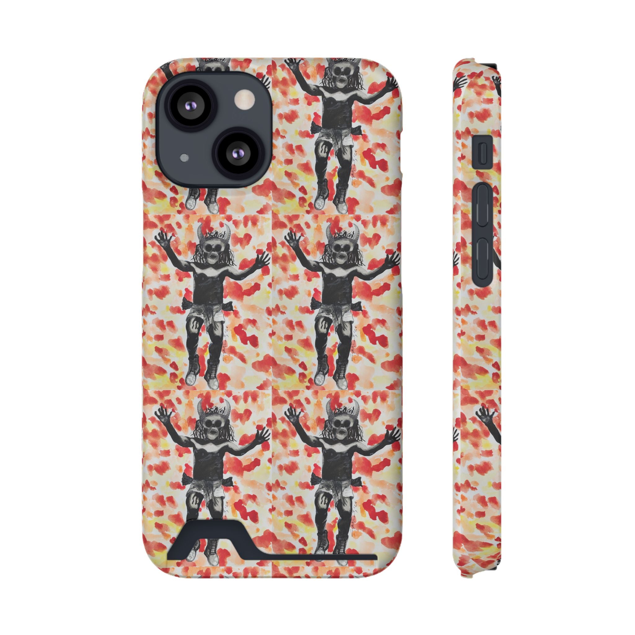 Diablo de Tilcajete — Phone Case with Card Holder | Alma Ligera