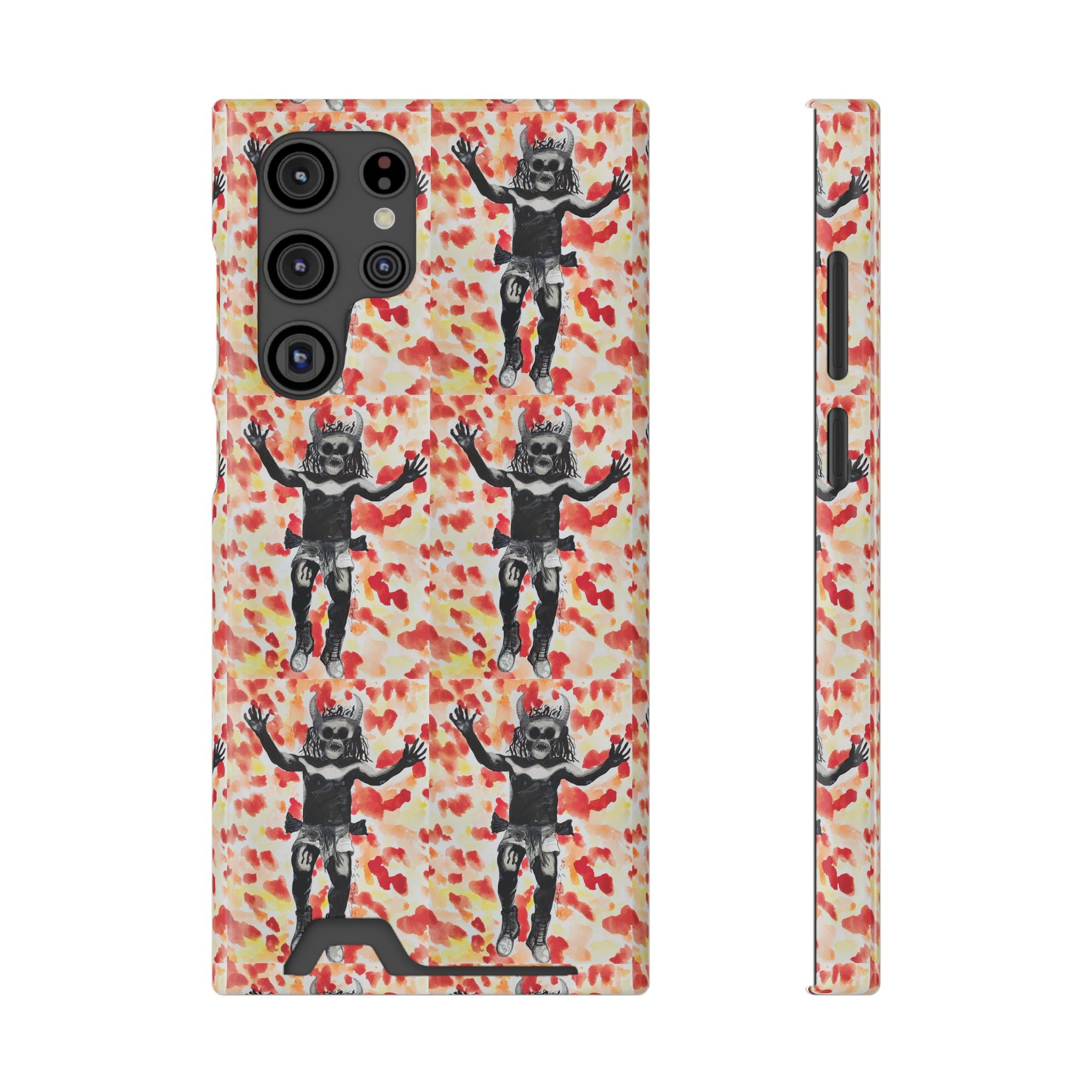 Diablo de Tilcajete — Phone Case with Card Holder | Alma Ligera
