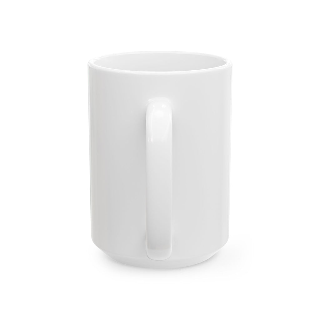 Tasse en céramique « Heart Folk Art » — Motif Cœur Sacré vif (325 ml et 443 ml)