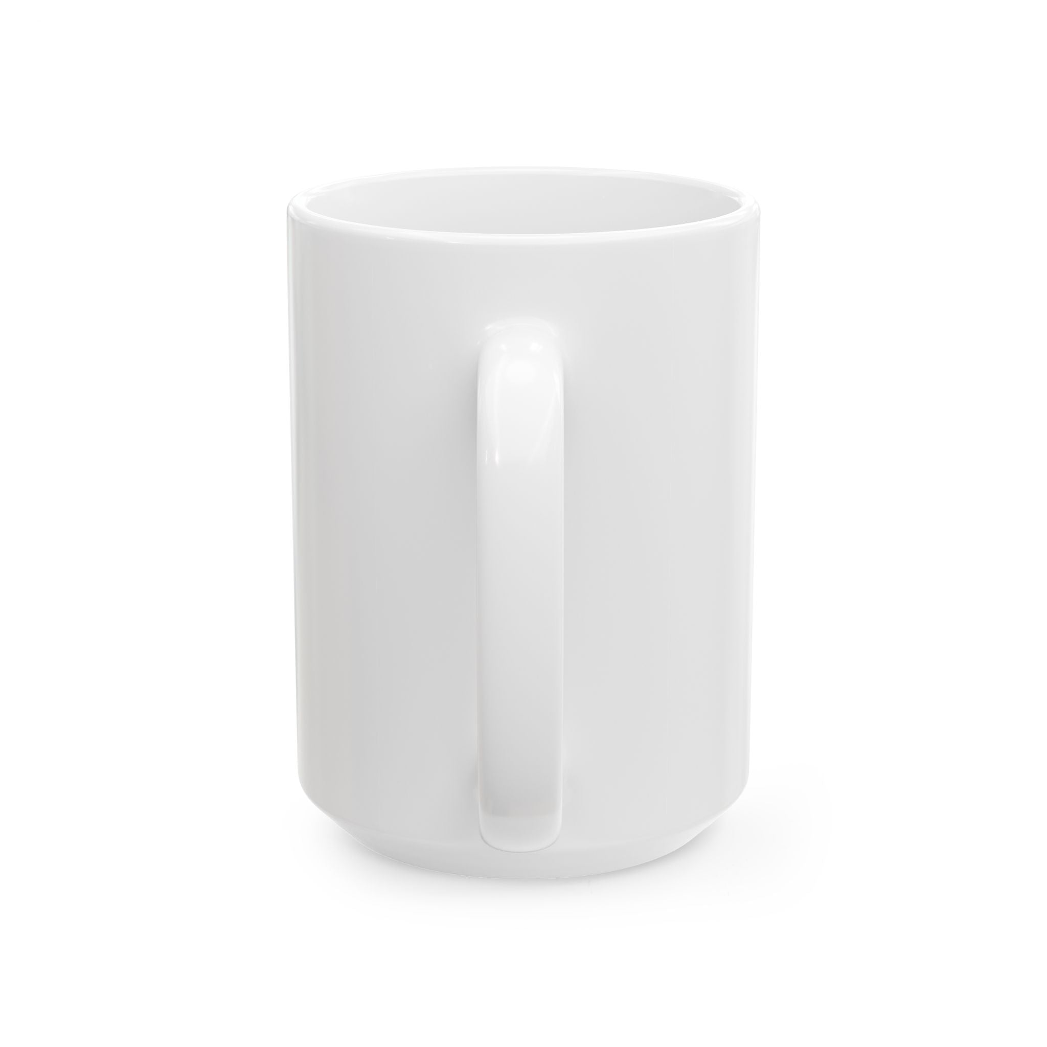 Tasse en céramique « Heart Folk Art » — Motif Cœur Sacré vif (325 ml et 443 ml)