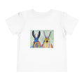 Toddler Tee — Colorful Folk Deer Illustration Kids Shirt
