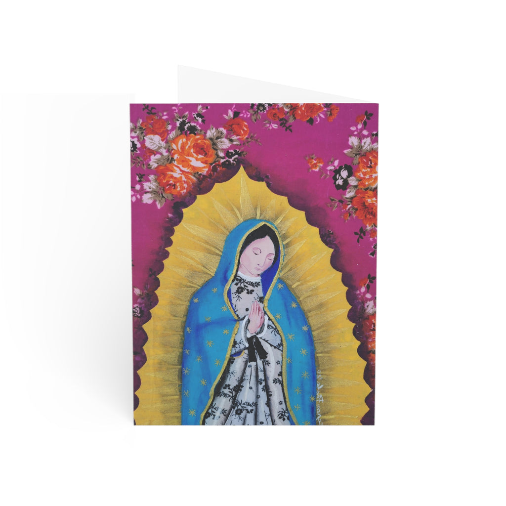 Our Lady of Guadalupe Greeting Cards — Religious Catholic Prayer Card Pack (1/10/30/50)