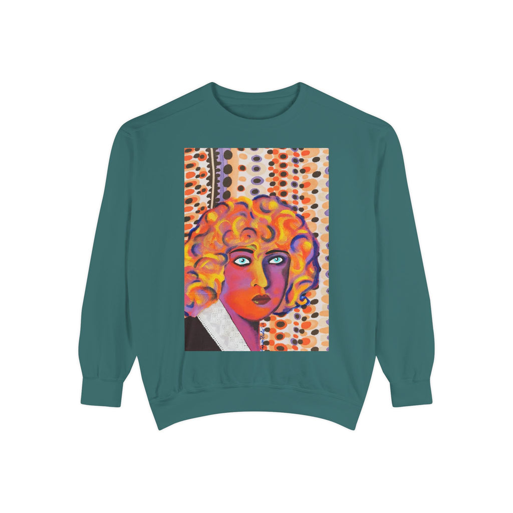 Nahui Olin — Portrait Crewneck Sweatshirt | Alma Ligera