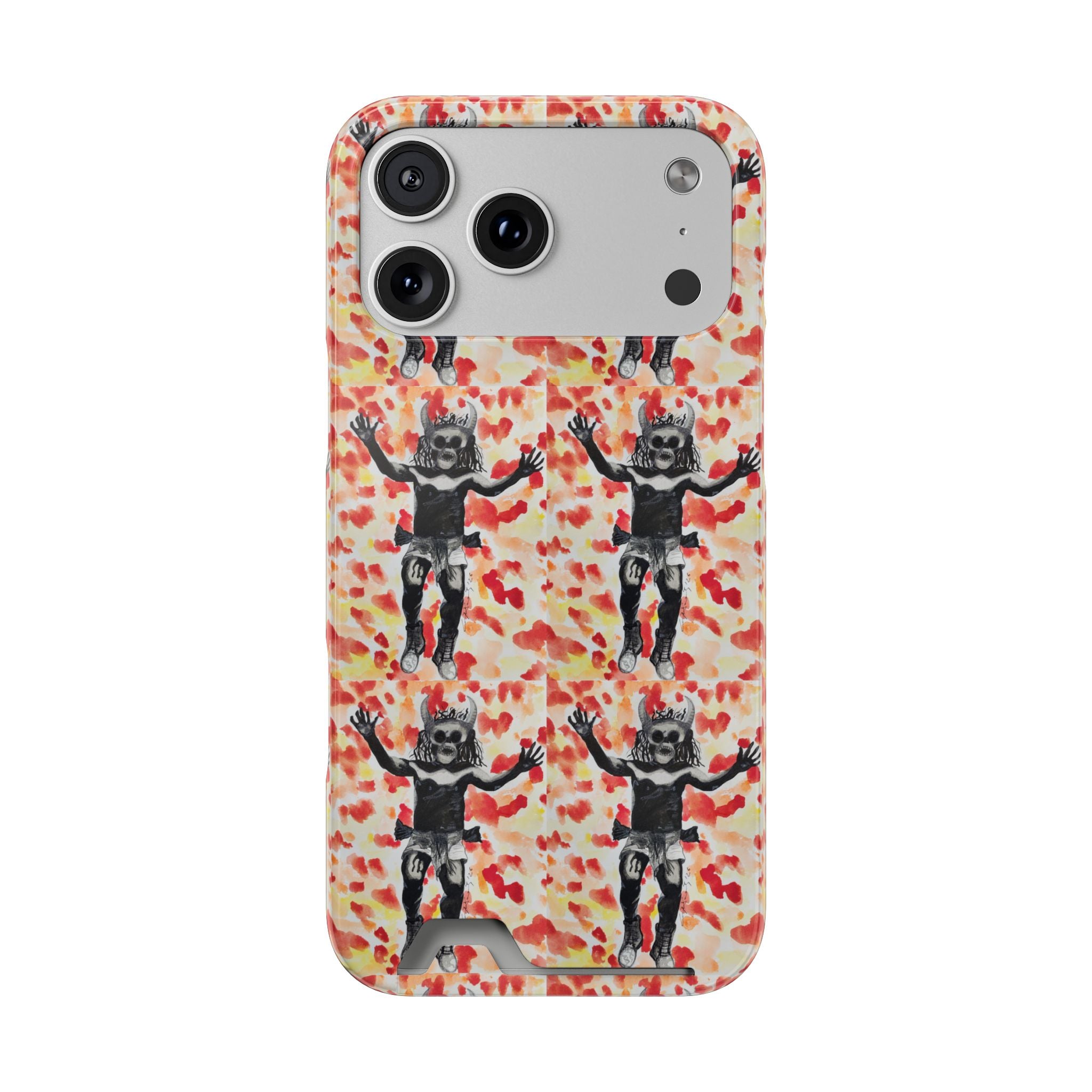 Diablo de Tilcajete — Phone Case with Card Holder | Alma Ligera