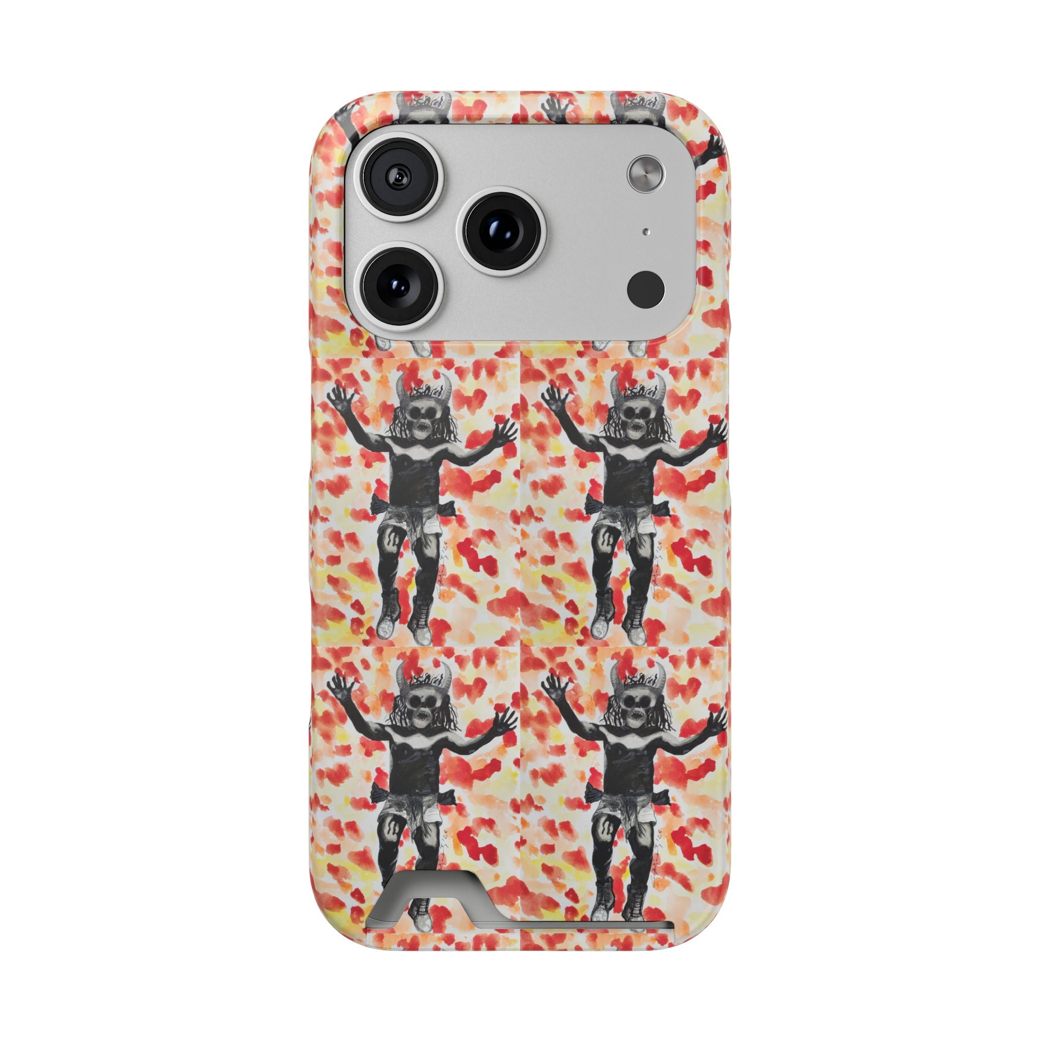 Diablo de Tilcajete — Phone Case with Card Holder | Alma Ligera