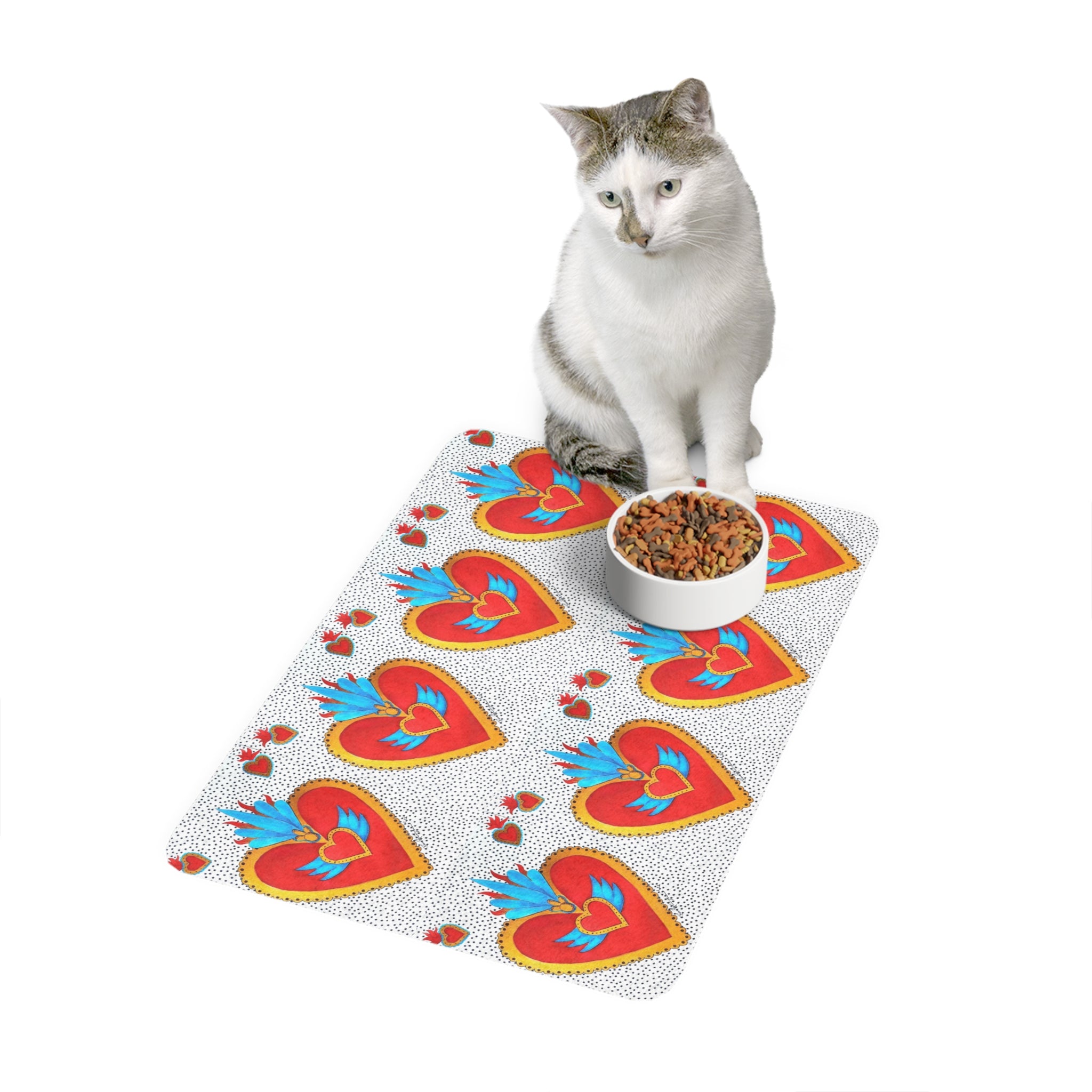 Corazón de Hojalata — Pet Food Mat | Alma Ligera