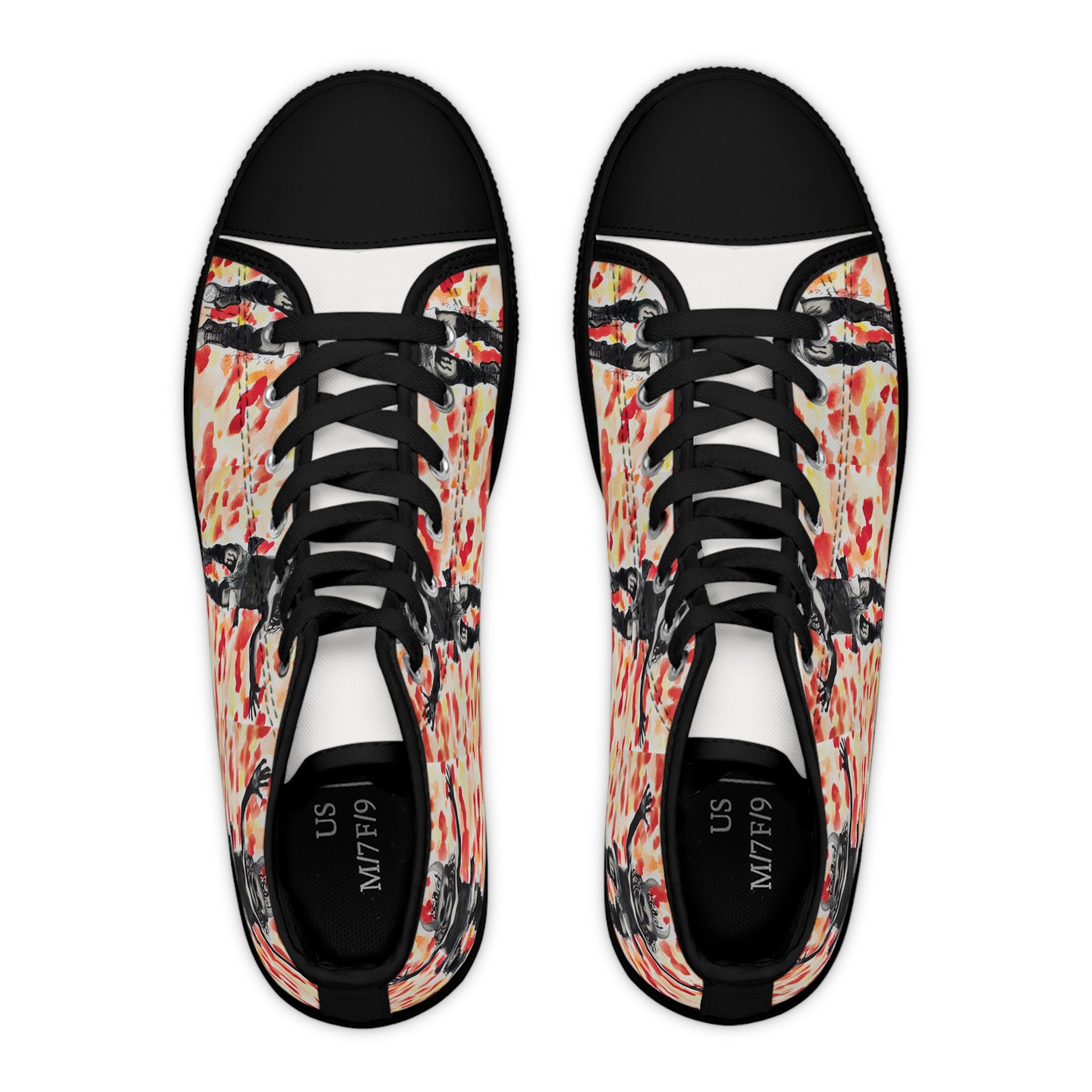 Diablo de Tilcajete — Women's High Top Sneakers | Alma Ligera