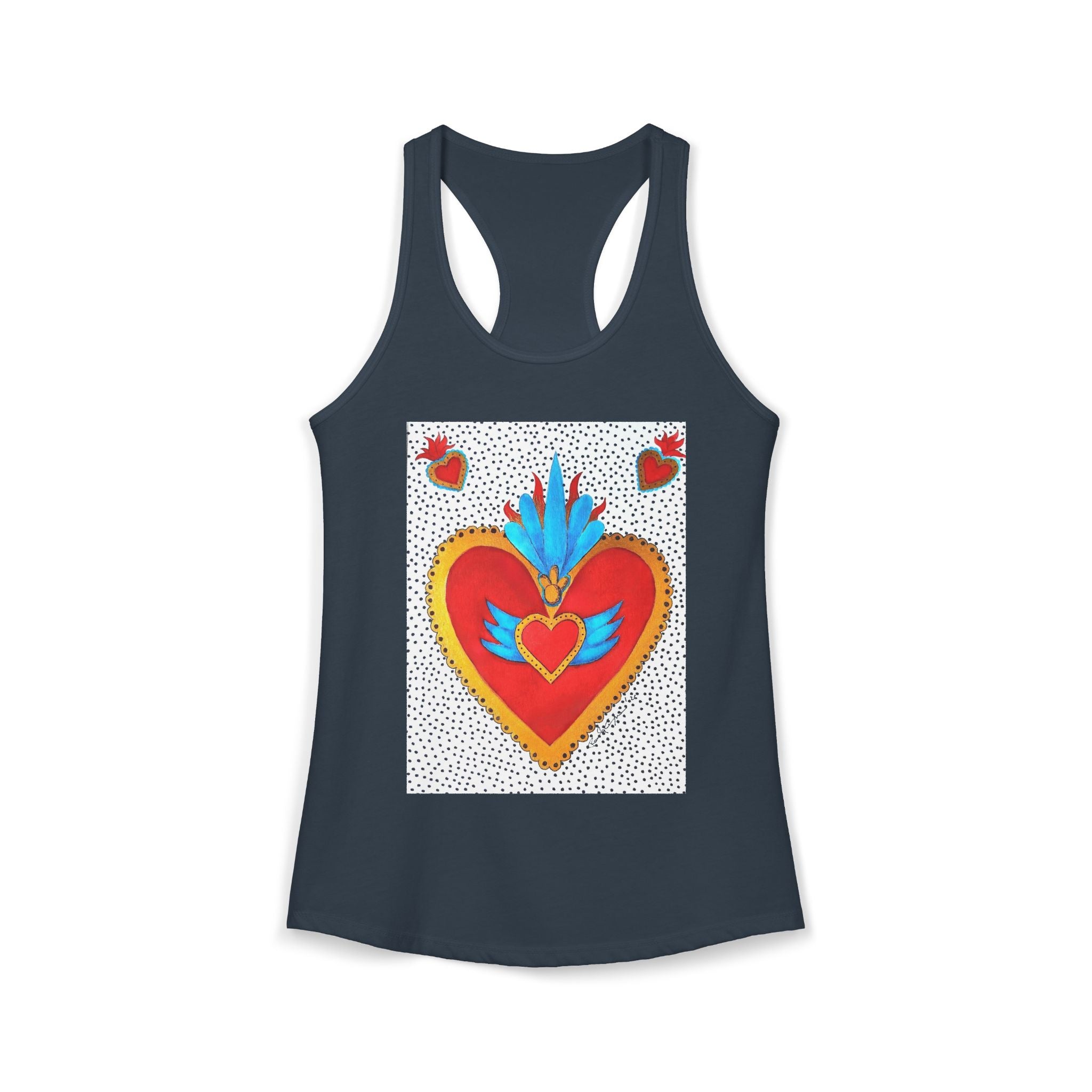 Corazón de Hojalata — Women's Racerback Tank | Alma Ligera