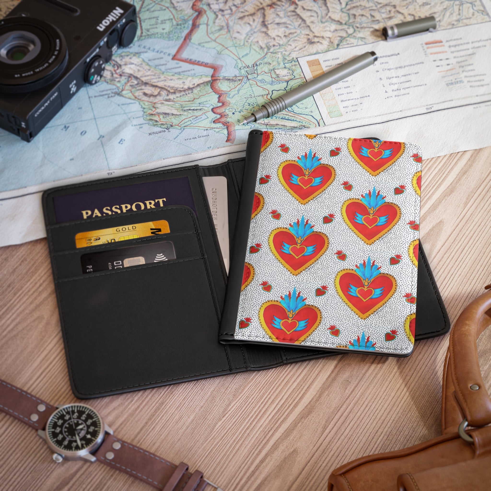 Corazón de Hojalata — Passport Cover | Alma Ligera